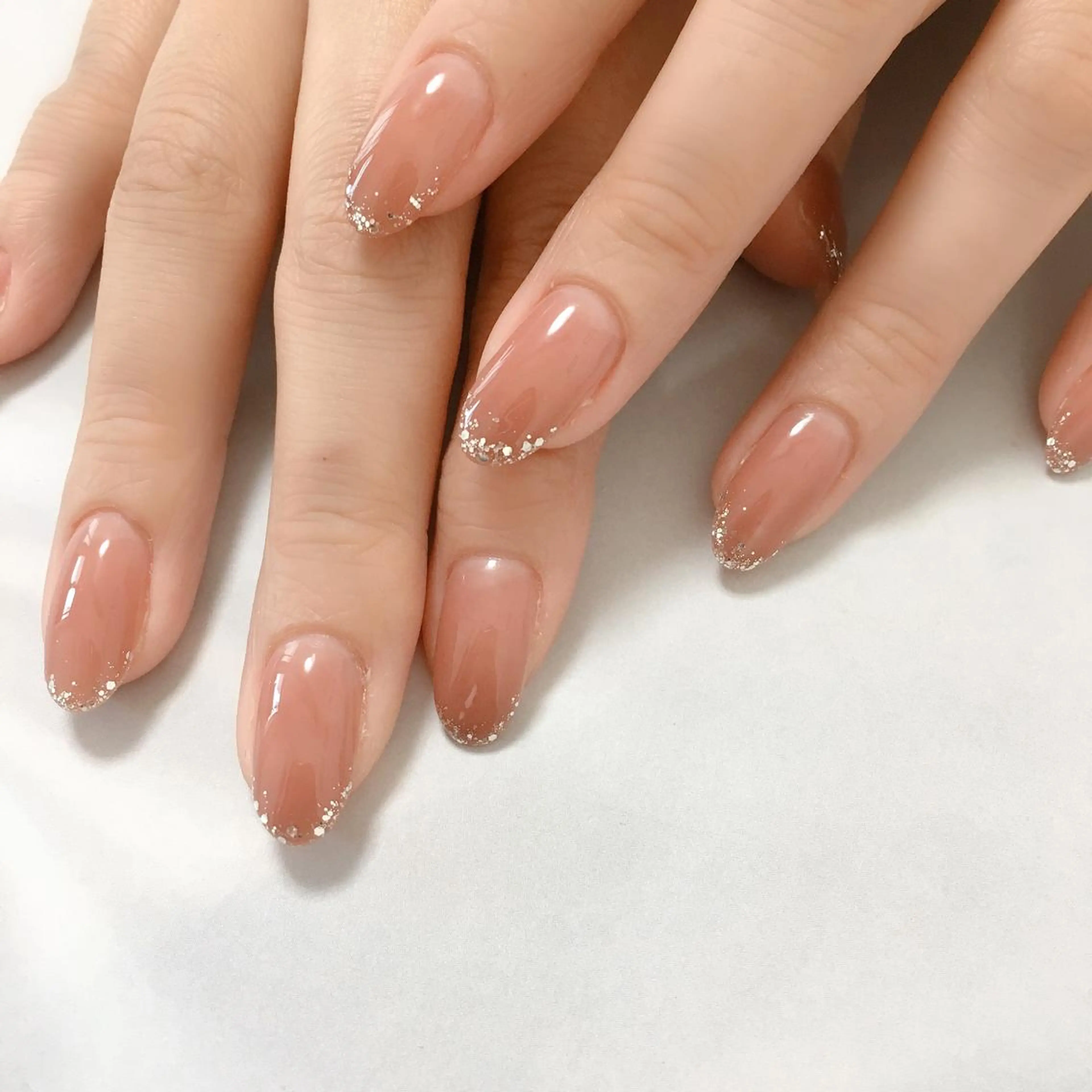 ネイル ラメ(グリッター) ハンドネイル nailsalon Asryのネイルデザイン