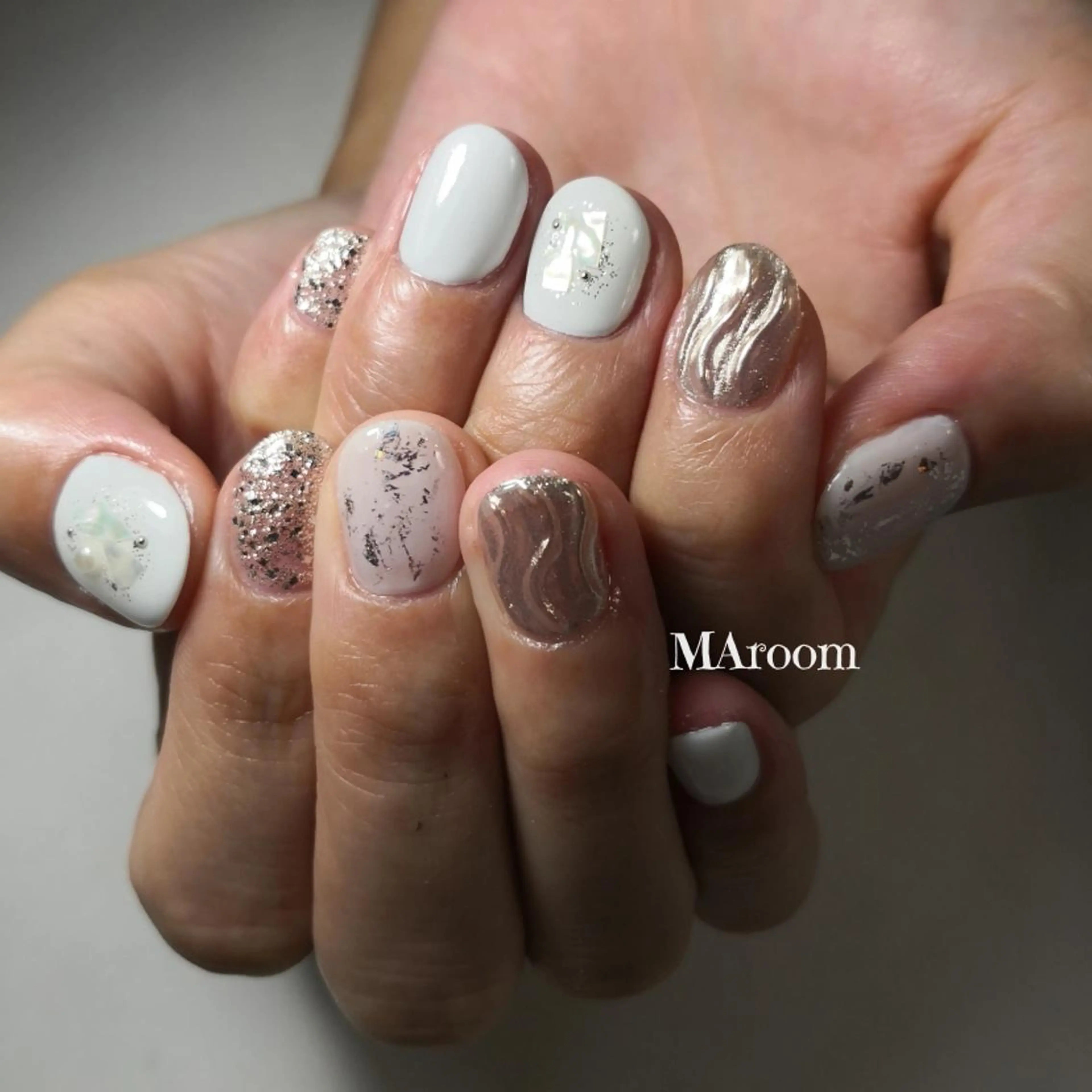 ネイル ＆MERCI所属・&MERCI nail maoのネイルデザイン