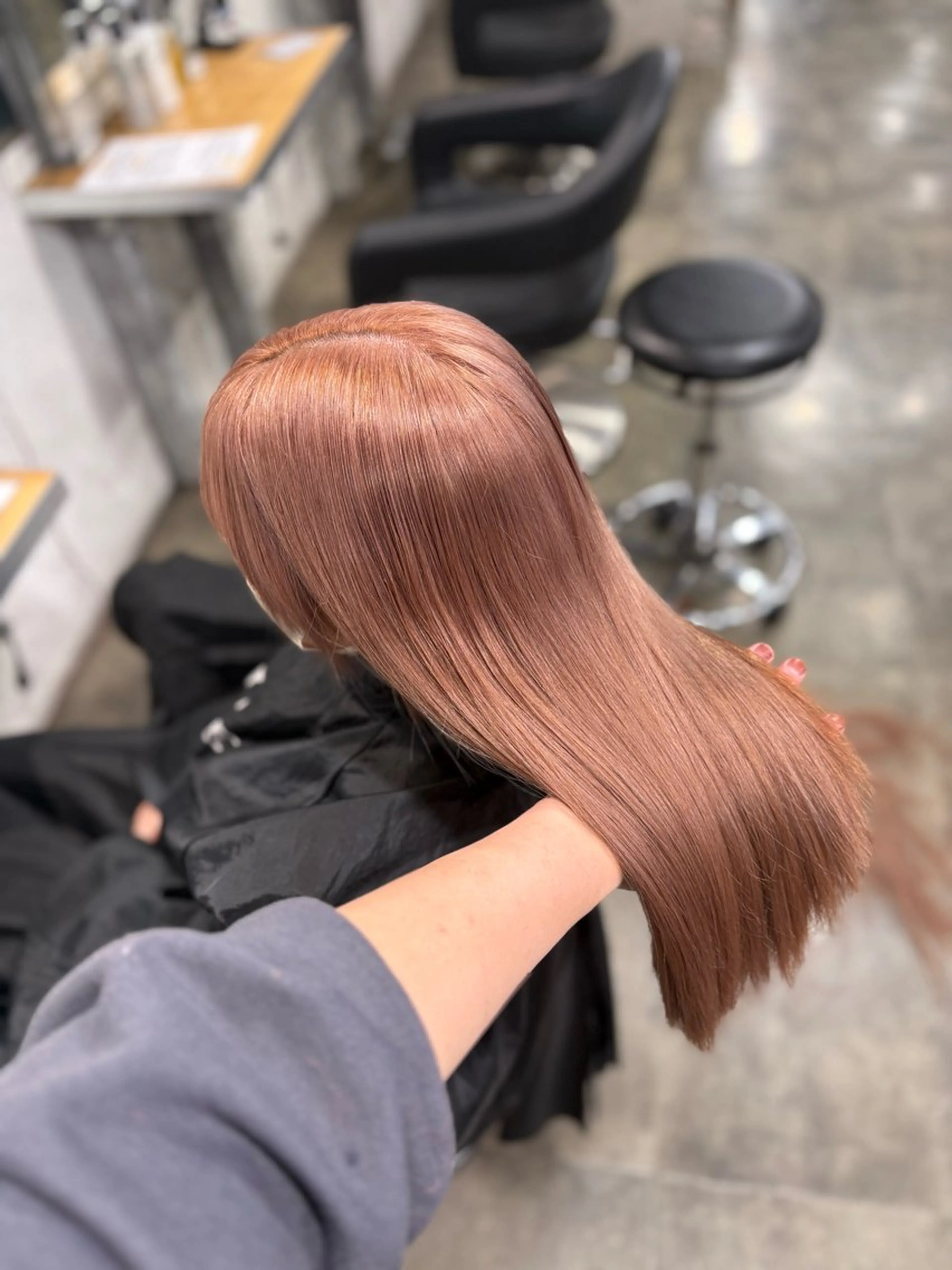 ロング カラー ヘアカラー トリートメント ハイトーン特化美容師 🌈ケアブリーチのヘアスタイル