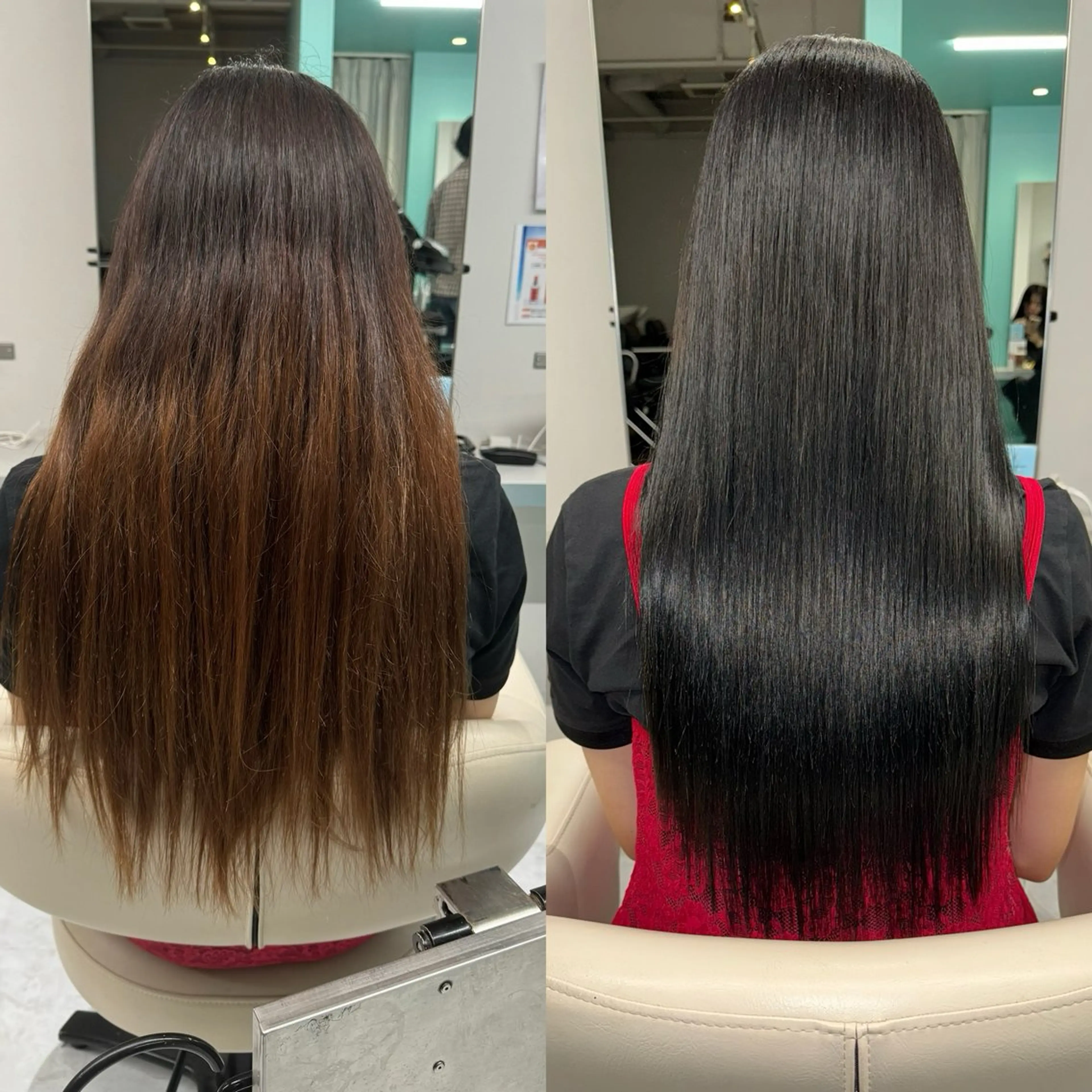 ロング 髪質改善 トリートメント カット ヘアカラー 縮毛矯正 トリートメント 髪質改善　縮毛矯正 池本有宏のヘアスタイル
