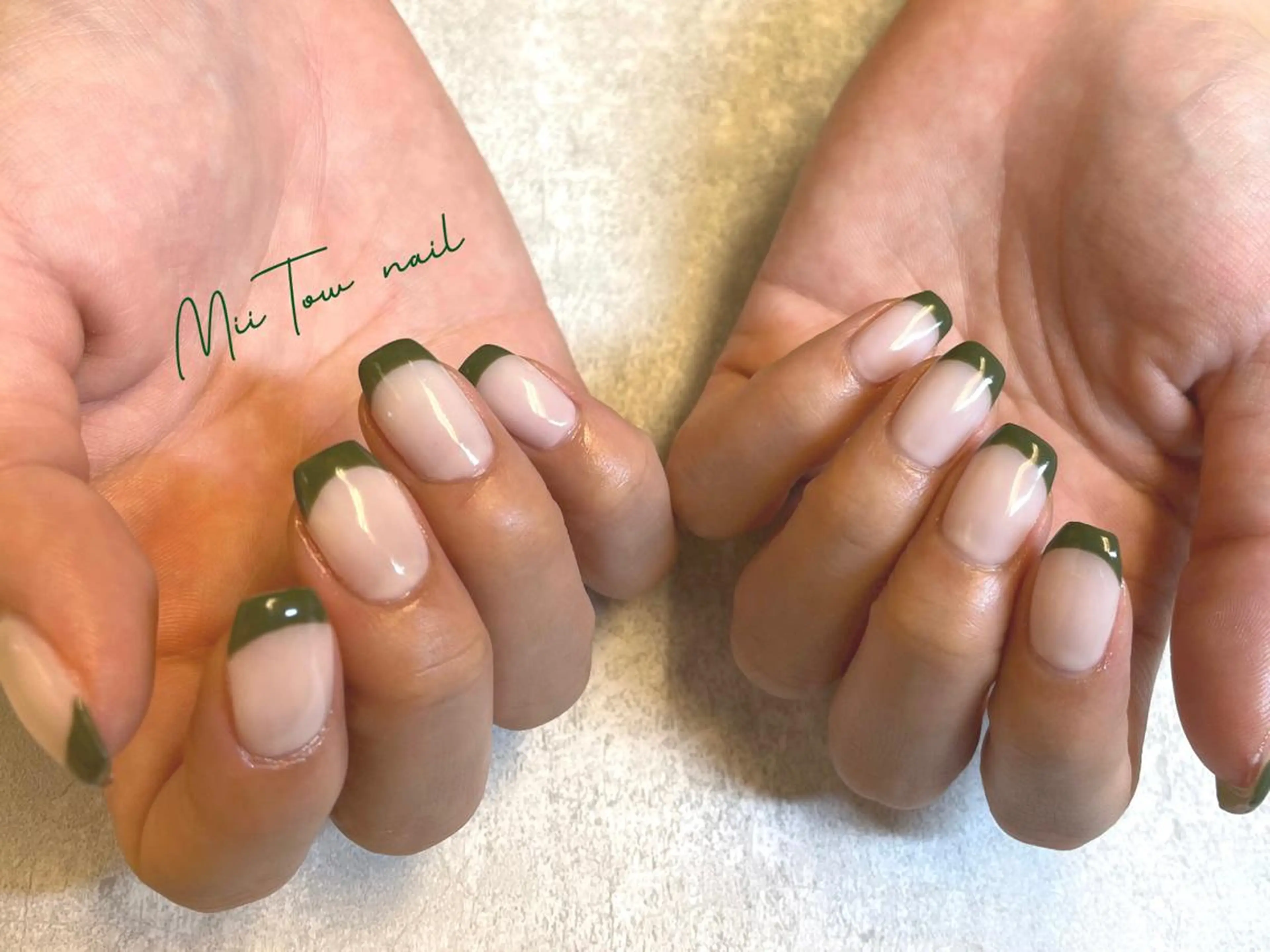 ネイル フレンチネイル MiiTow nailのネイルデザイン