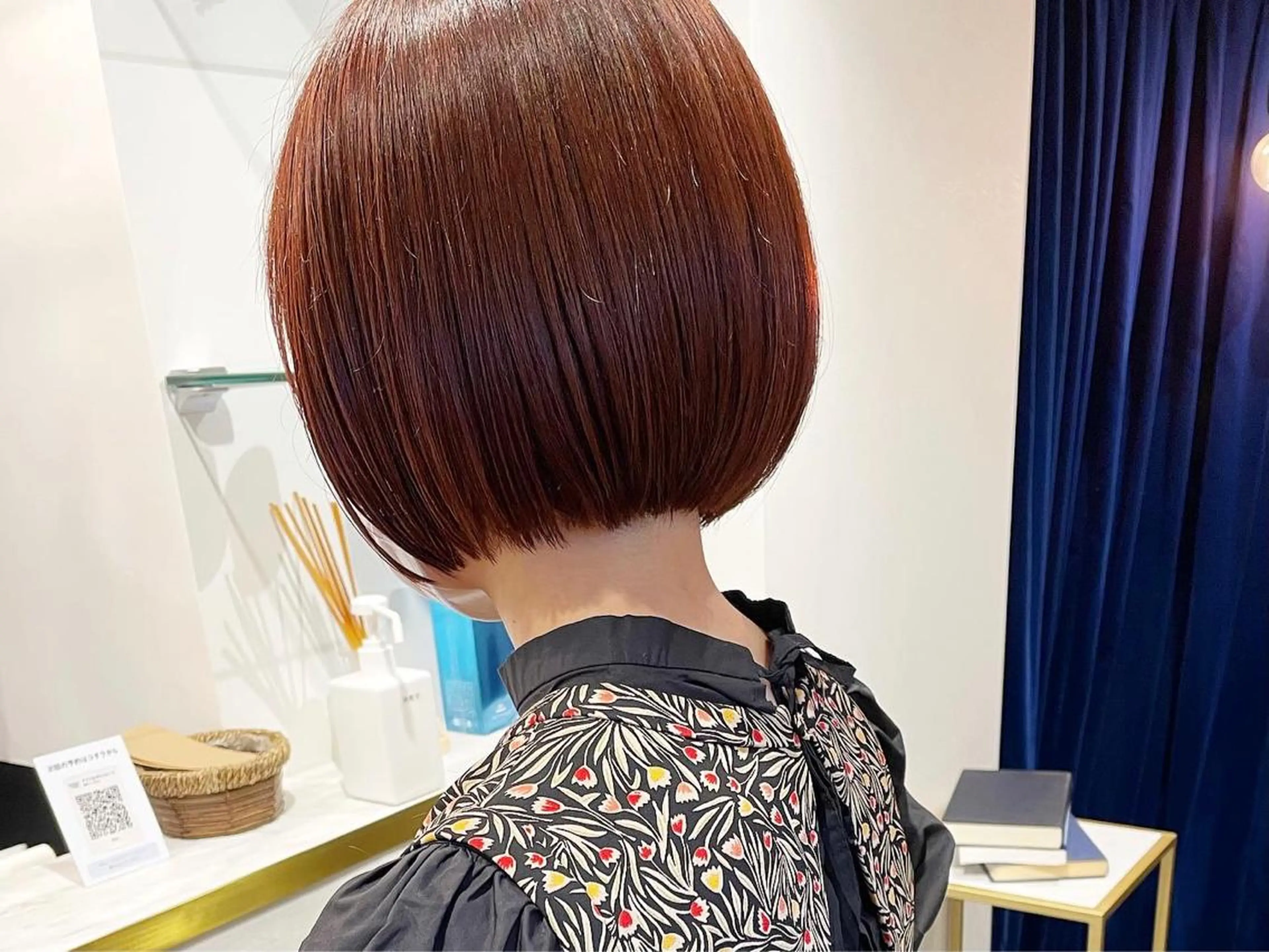 ショート ヘアカラー 上原 みちるのヘアスタイル