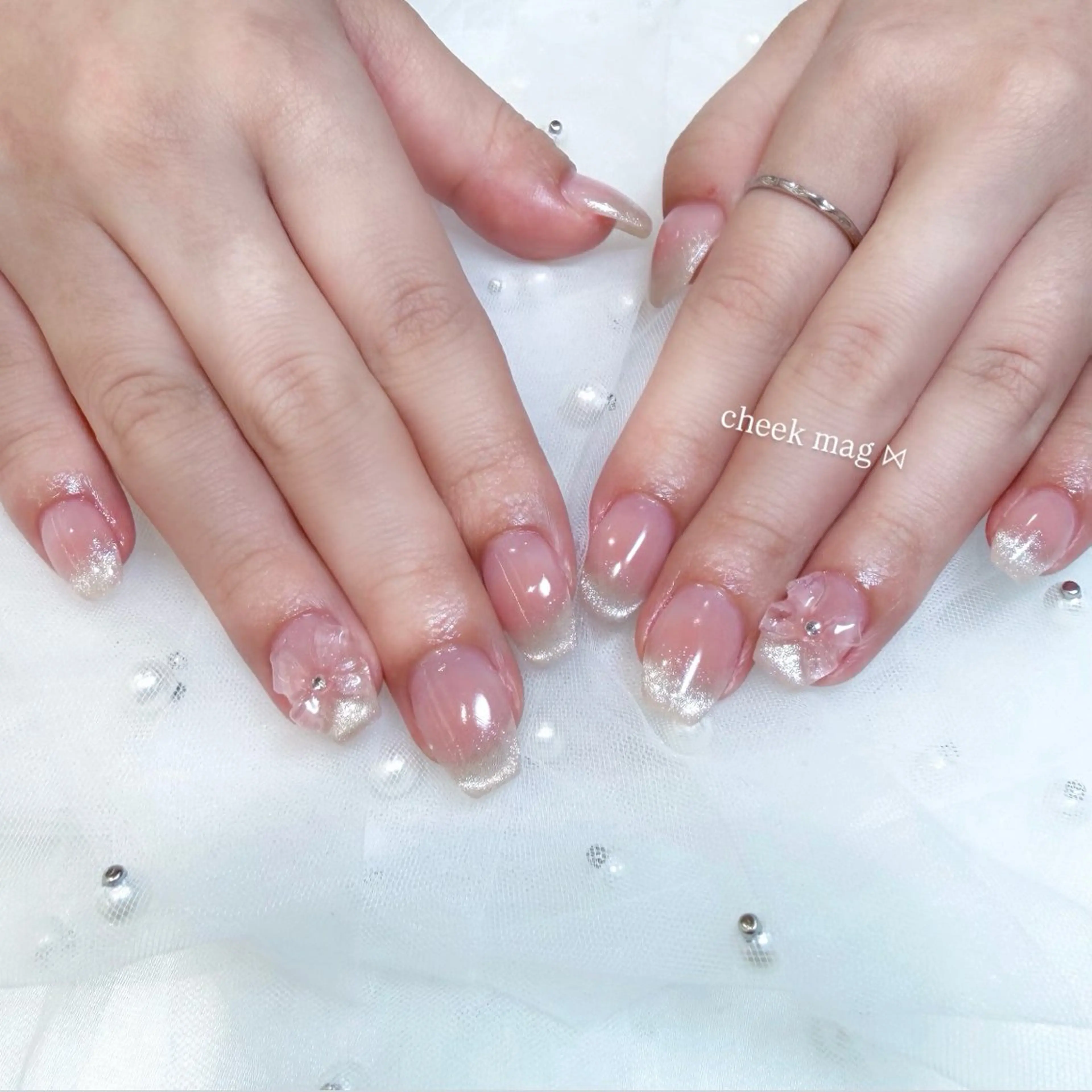 ネイル ハンドネイル Tsuki🌙/渋谷 /パラジェルのネイルデザイン