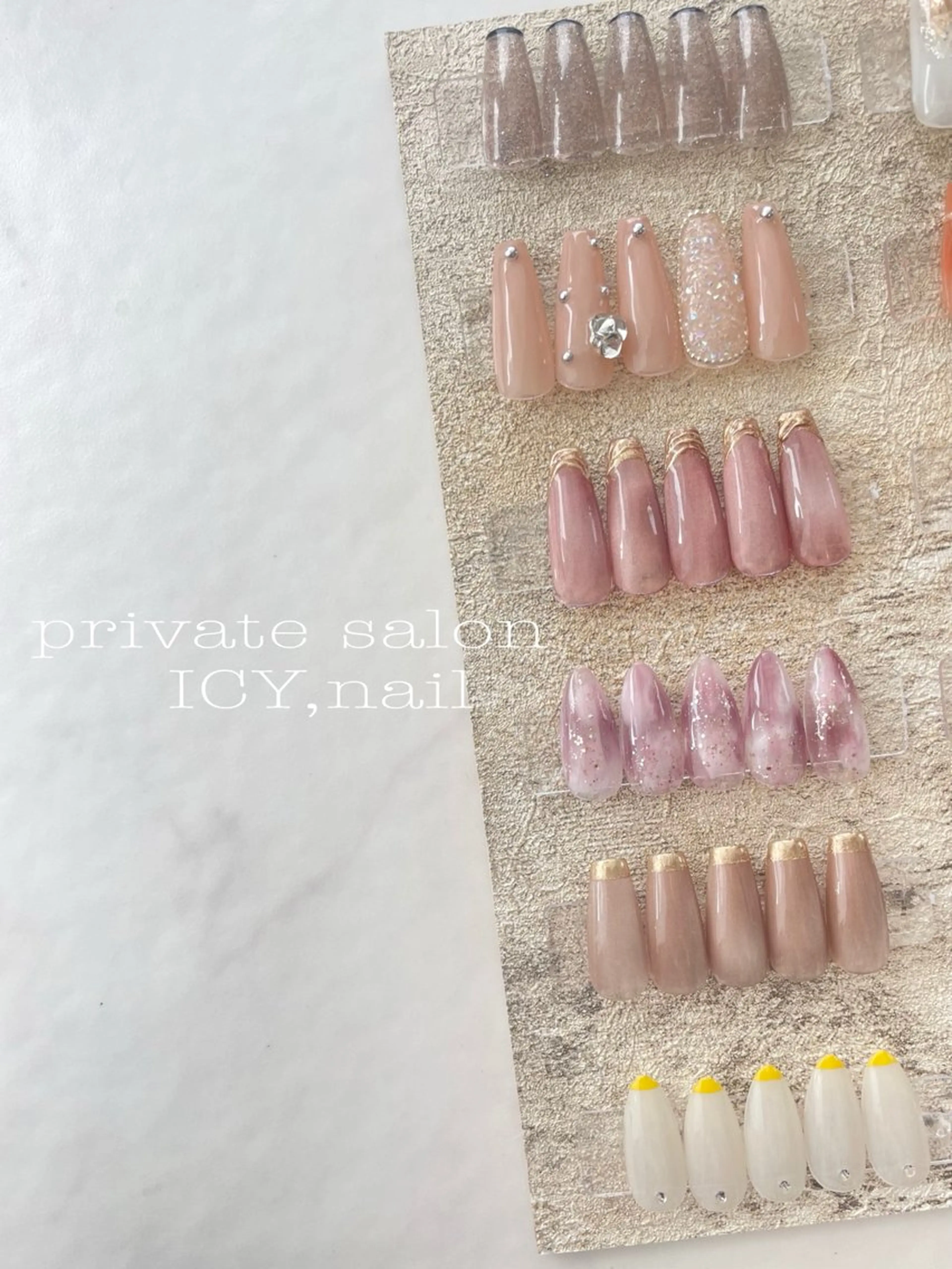 ネイル ハンドネイル ICY,nail REINAのネイルデザイン
