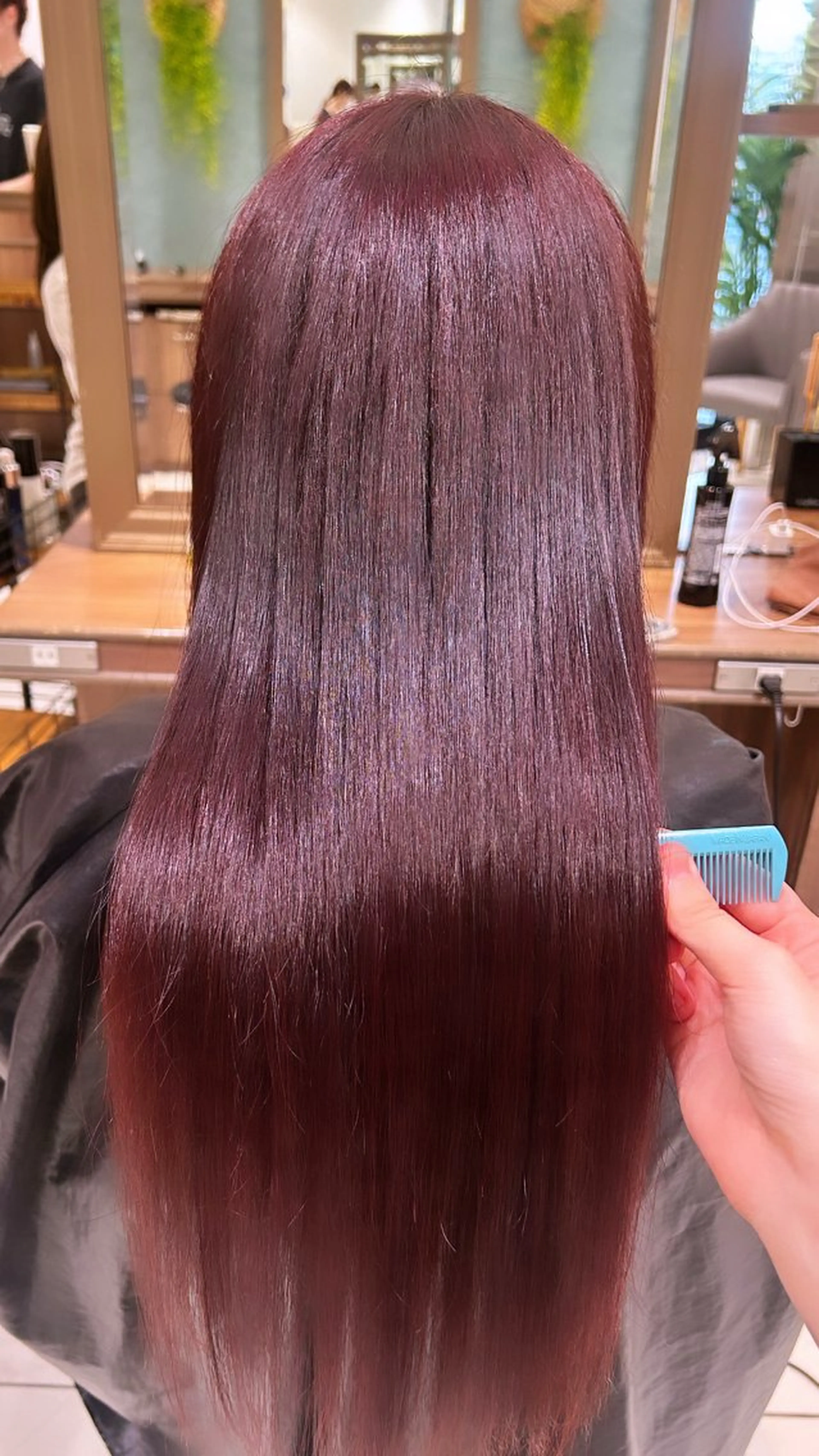 カラー ヘアカラー リノ🇰🇷韓国ヘア /うる艶カラー🫧‪のヘアスタイル