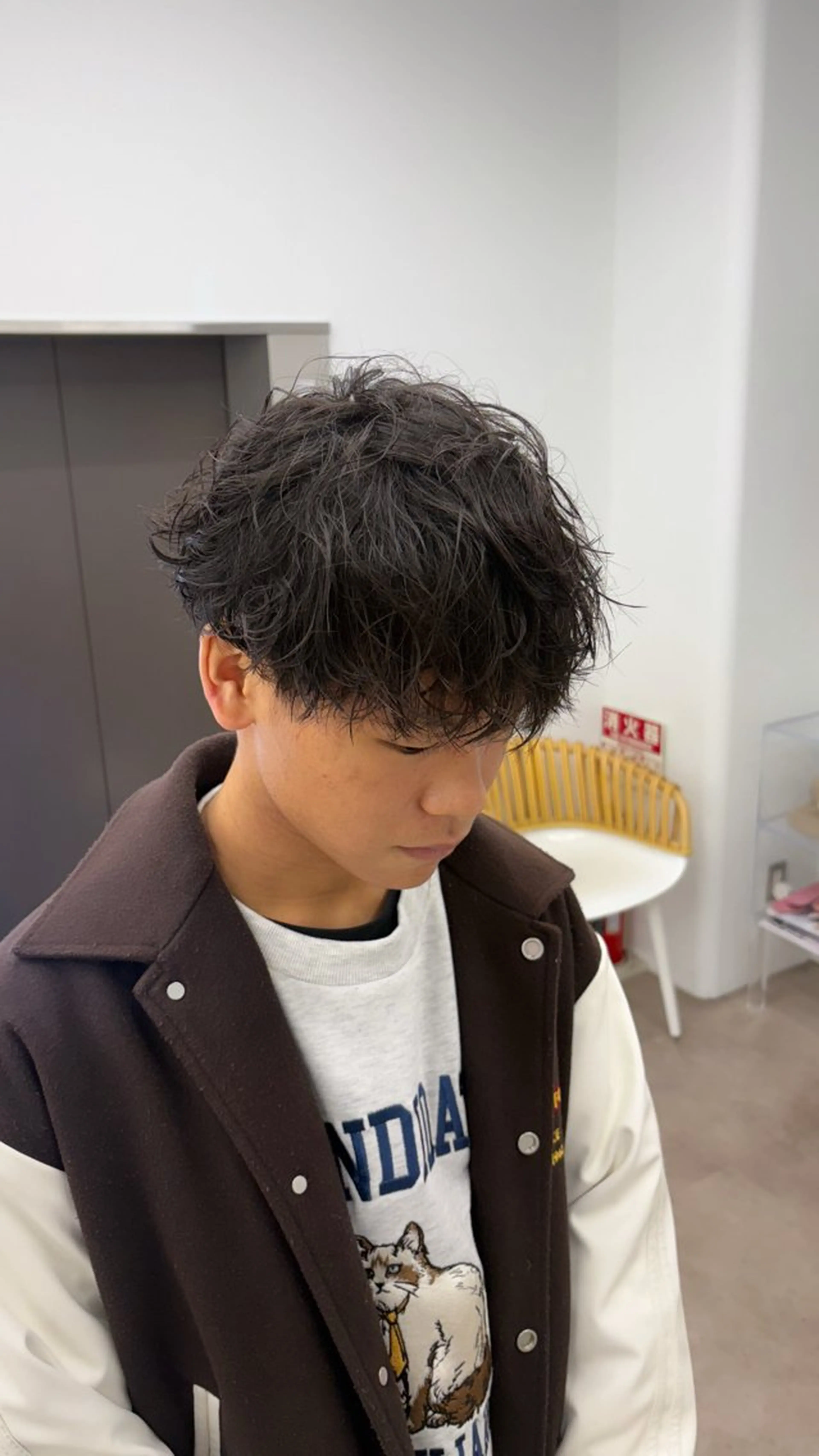 パーマ メンズ カット パーマ 🌏艶カラー/カッ ト/KIRATO🌏のヘアスタイル