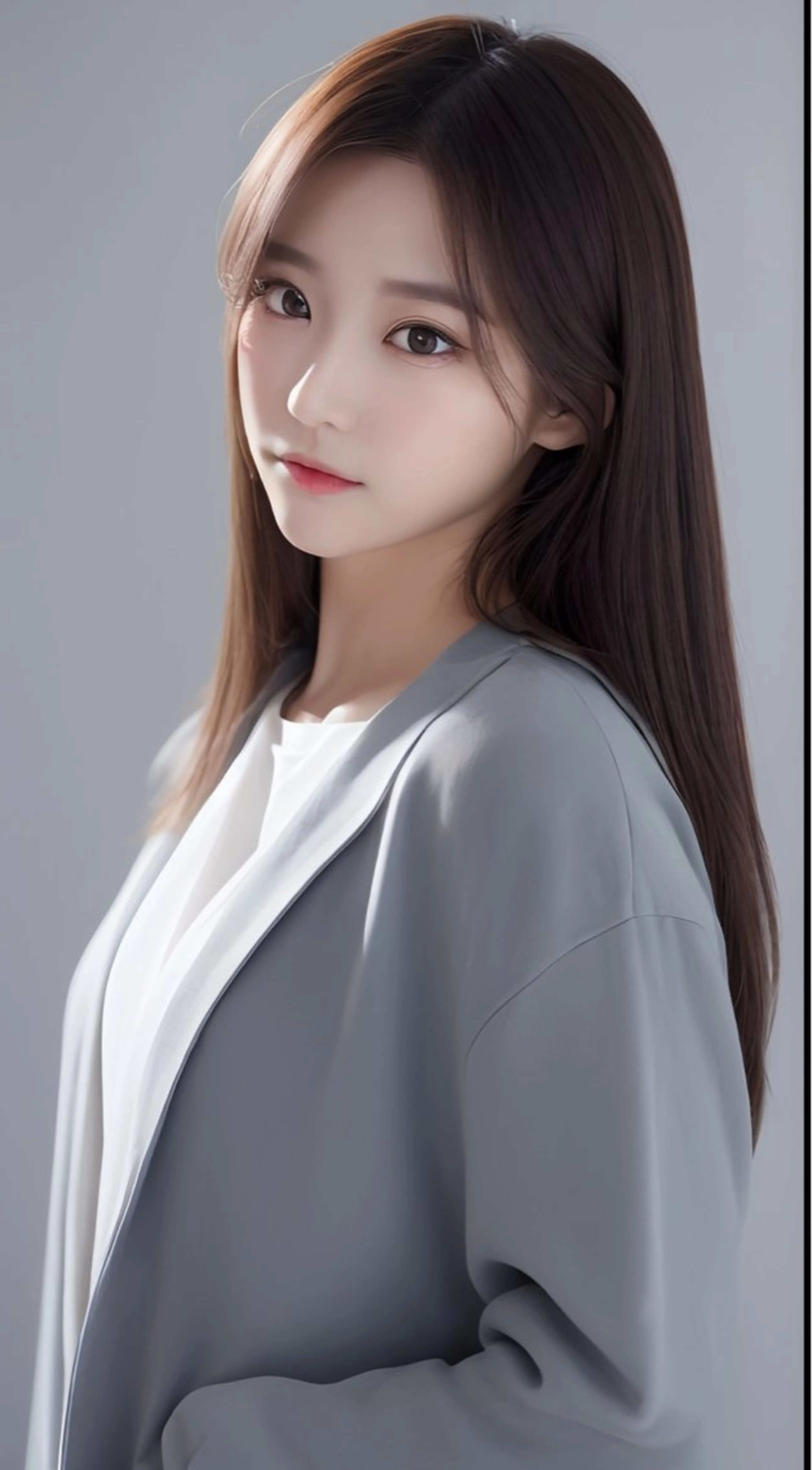 ミディアム カラー 高島大登/顔周り /レイヤーカットのヘアスタイル