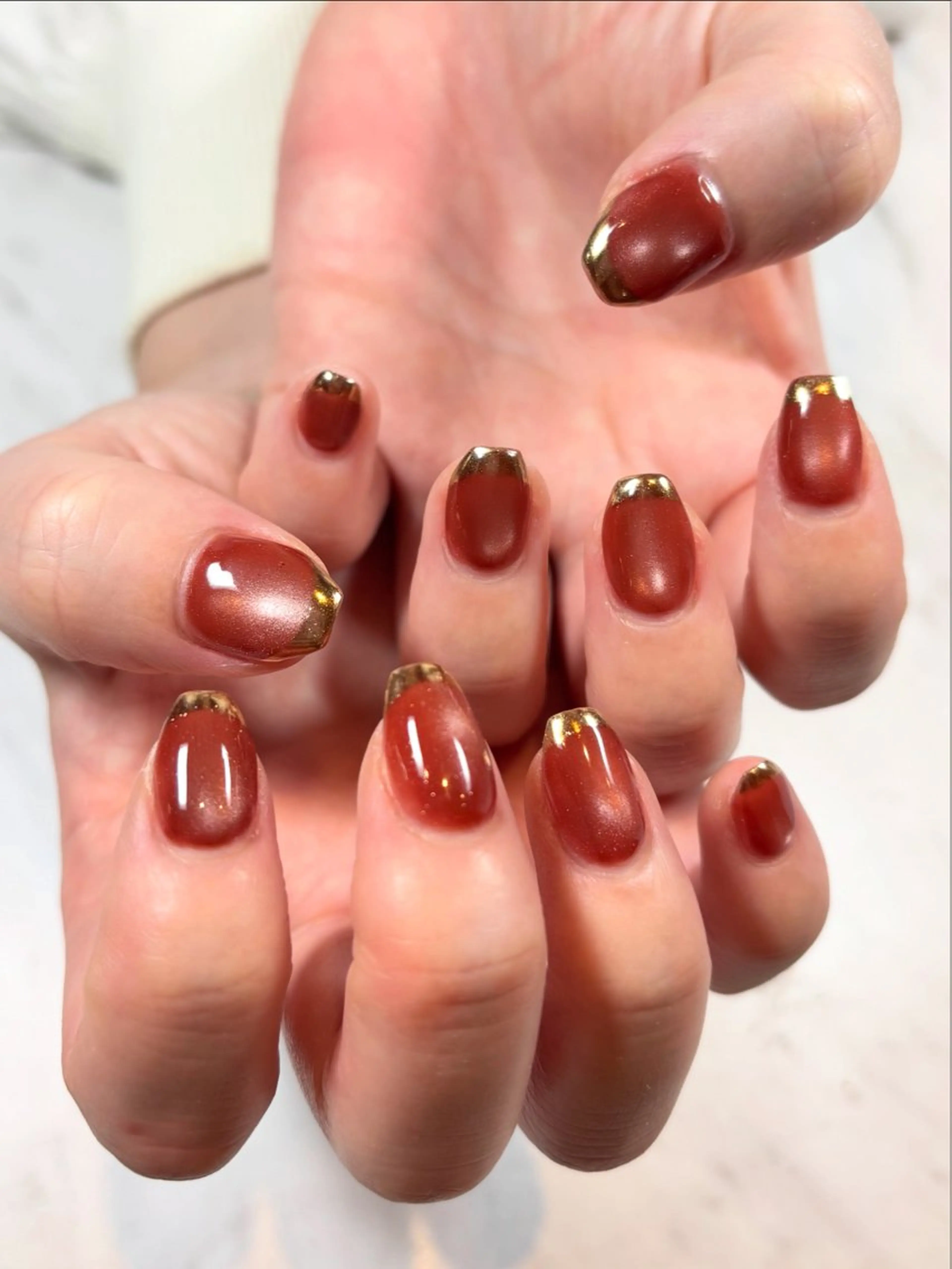ネイル ハンドネイル ちゅるんネイル🎀 Yuriのネイルデザイン