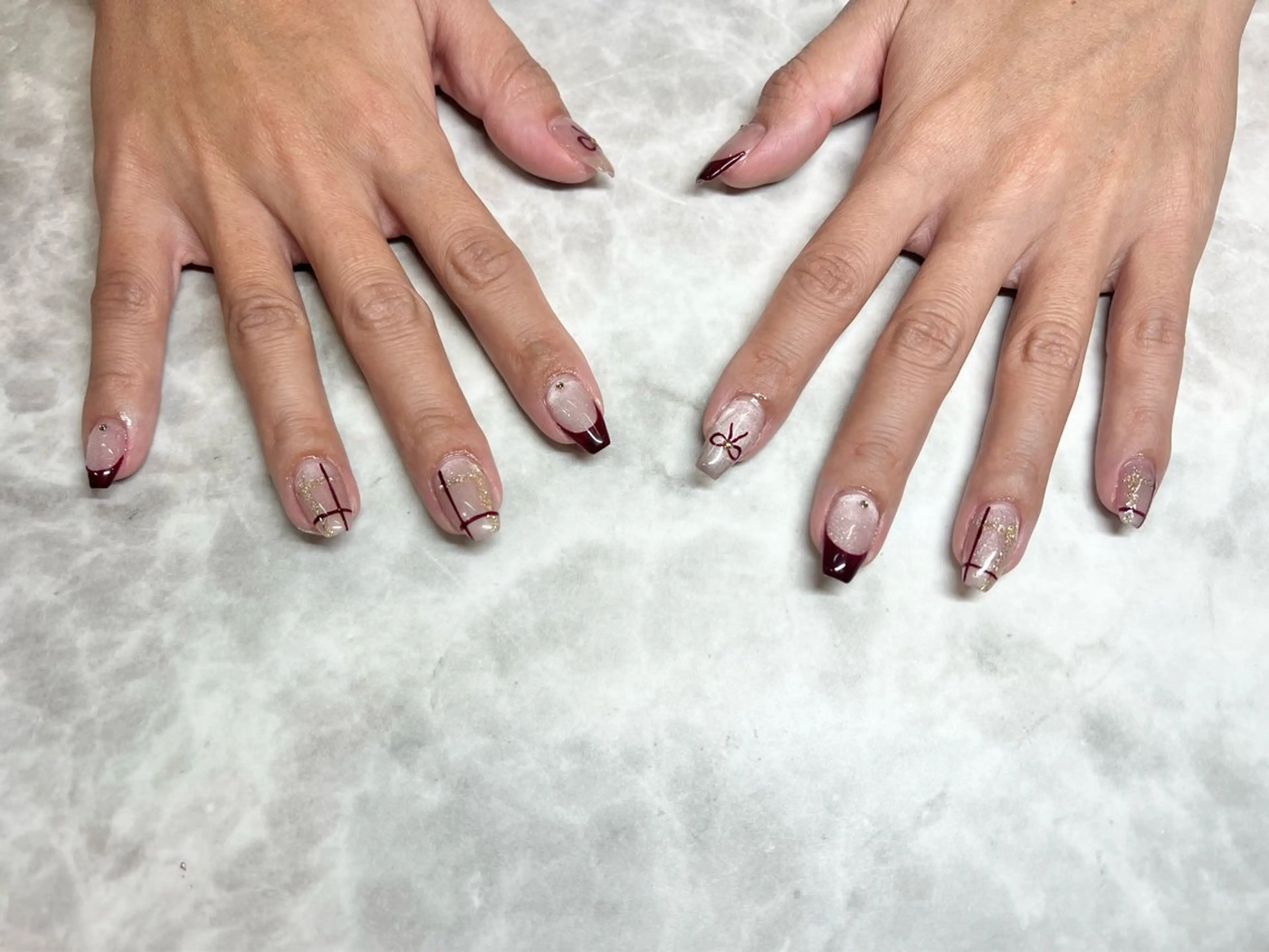 ネイル Rich to半田店所属・榊原 千莉のネイルデザイン