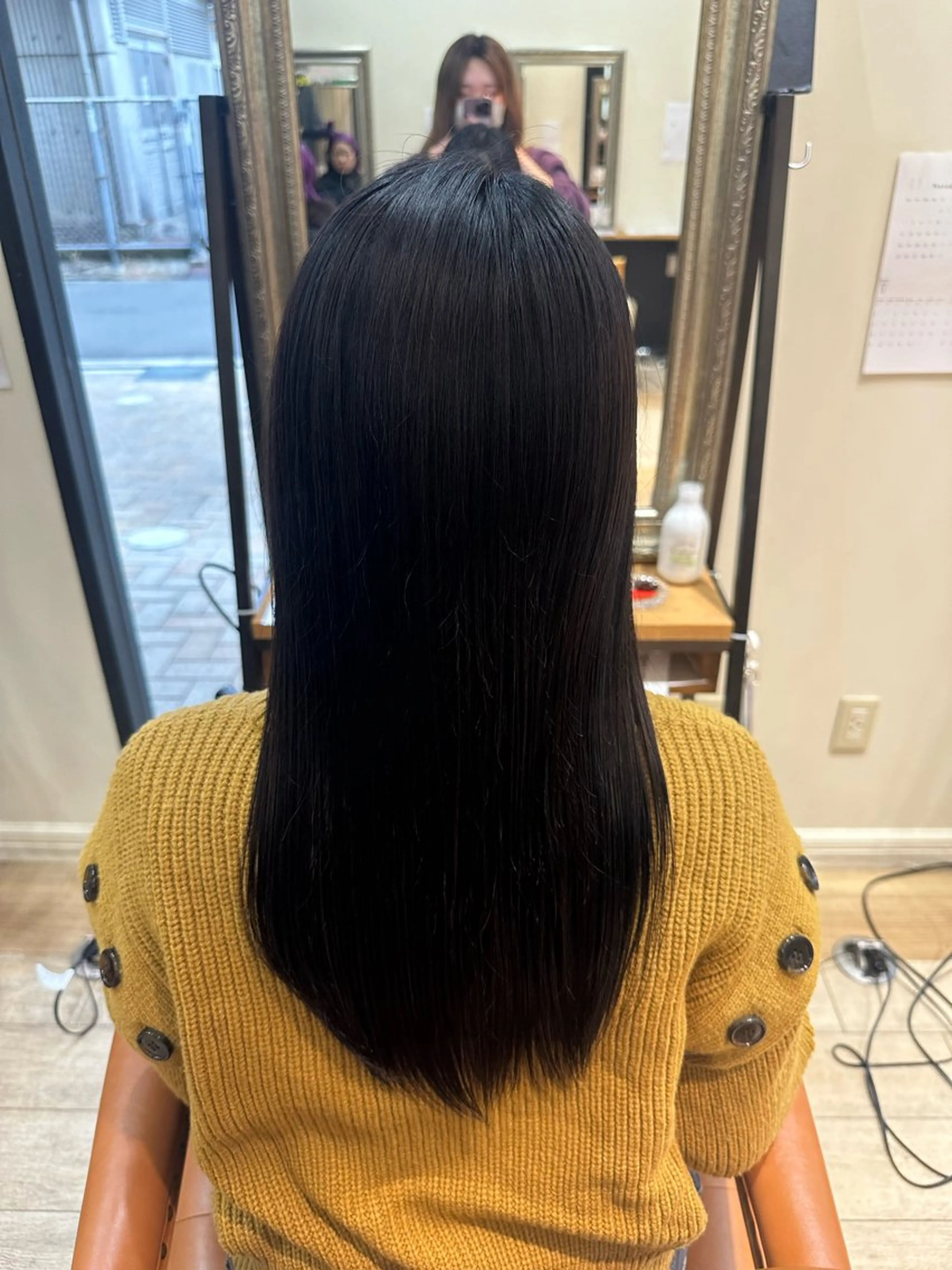 ロング カラー 生尾 虹水のヘアスタイル