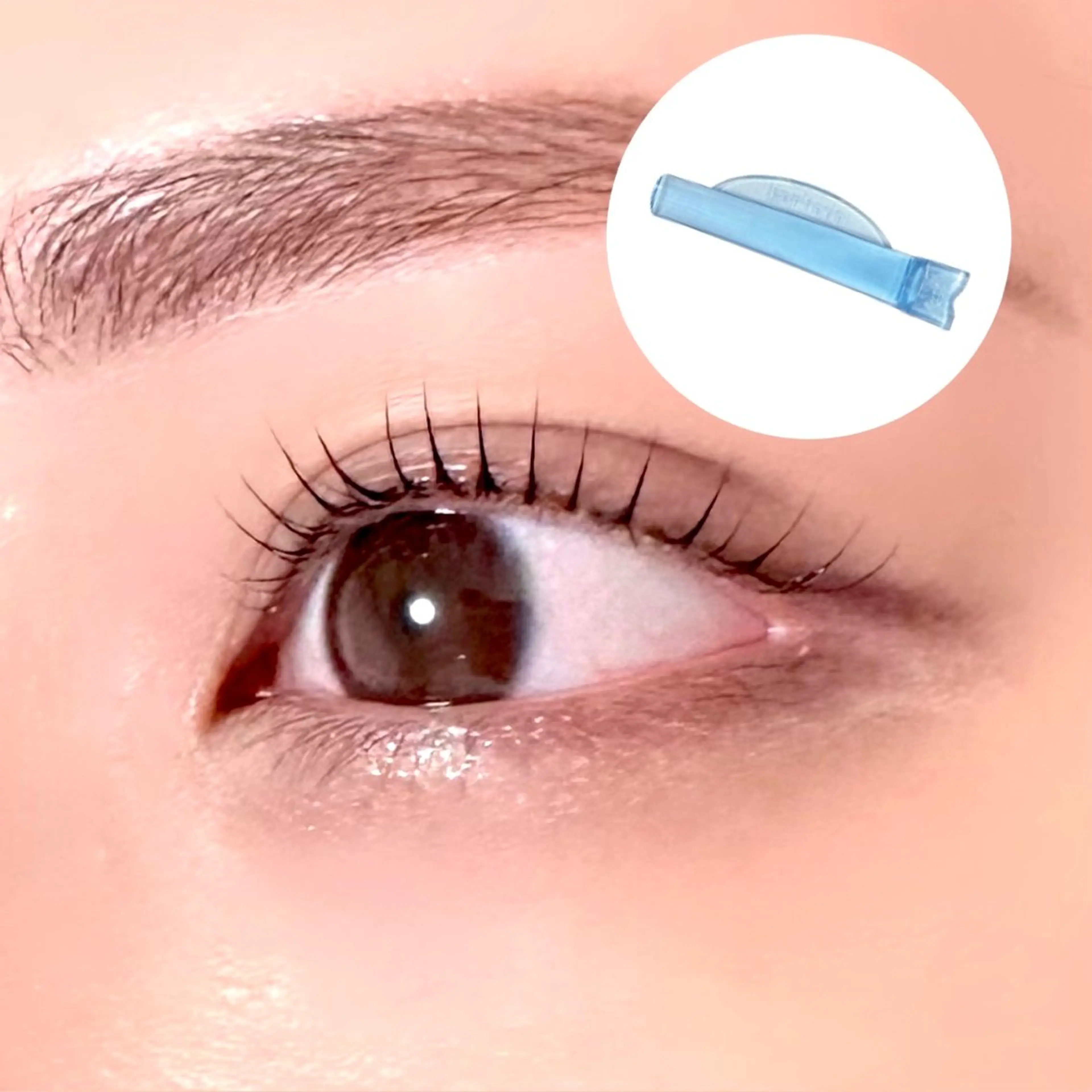 マツエク・マツパ 束感まつ毛 韓国風マツエク パリジェンヌラッシュリフト まつげパーマ 一重×まつ毛パーマ 渋谷／束感まつげ パーマ／YUKIのマツエク・マツパデザイン