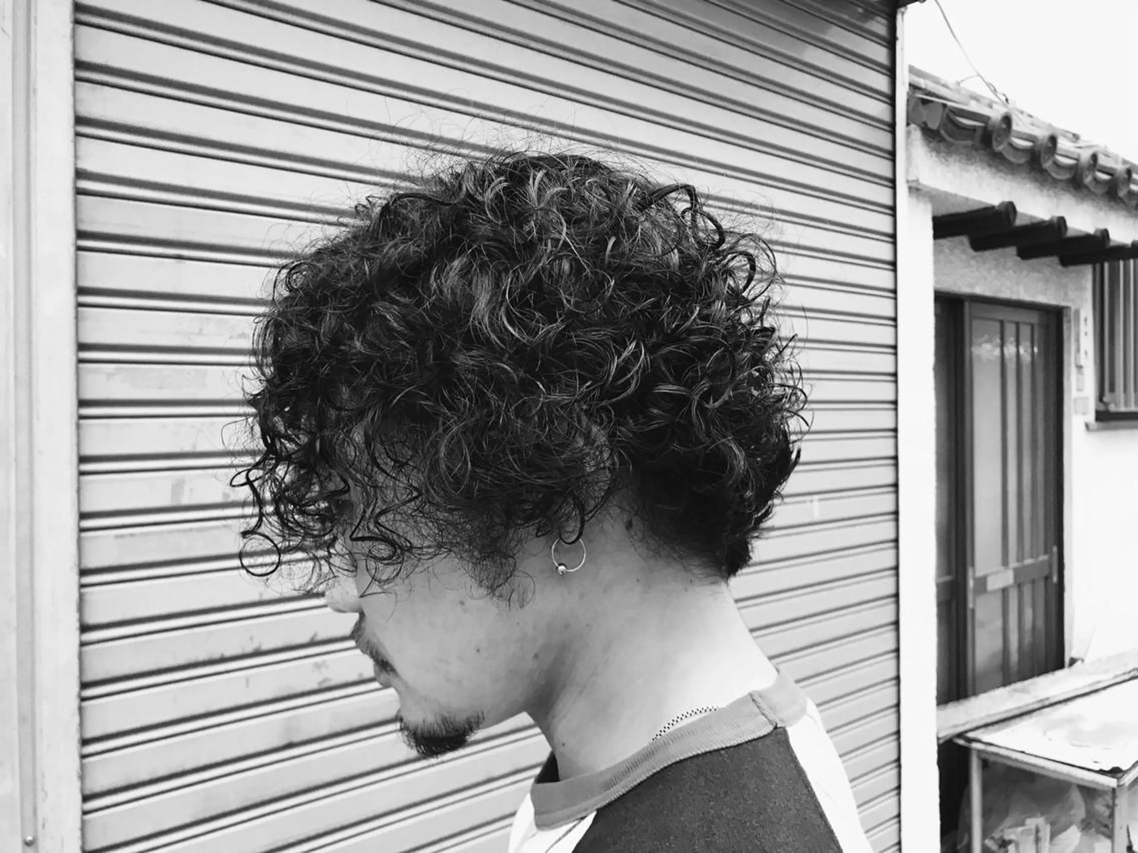 メンズ 暖色カラー🍊 ボブ🌿顔周りcutのヘアスタイル