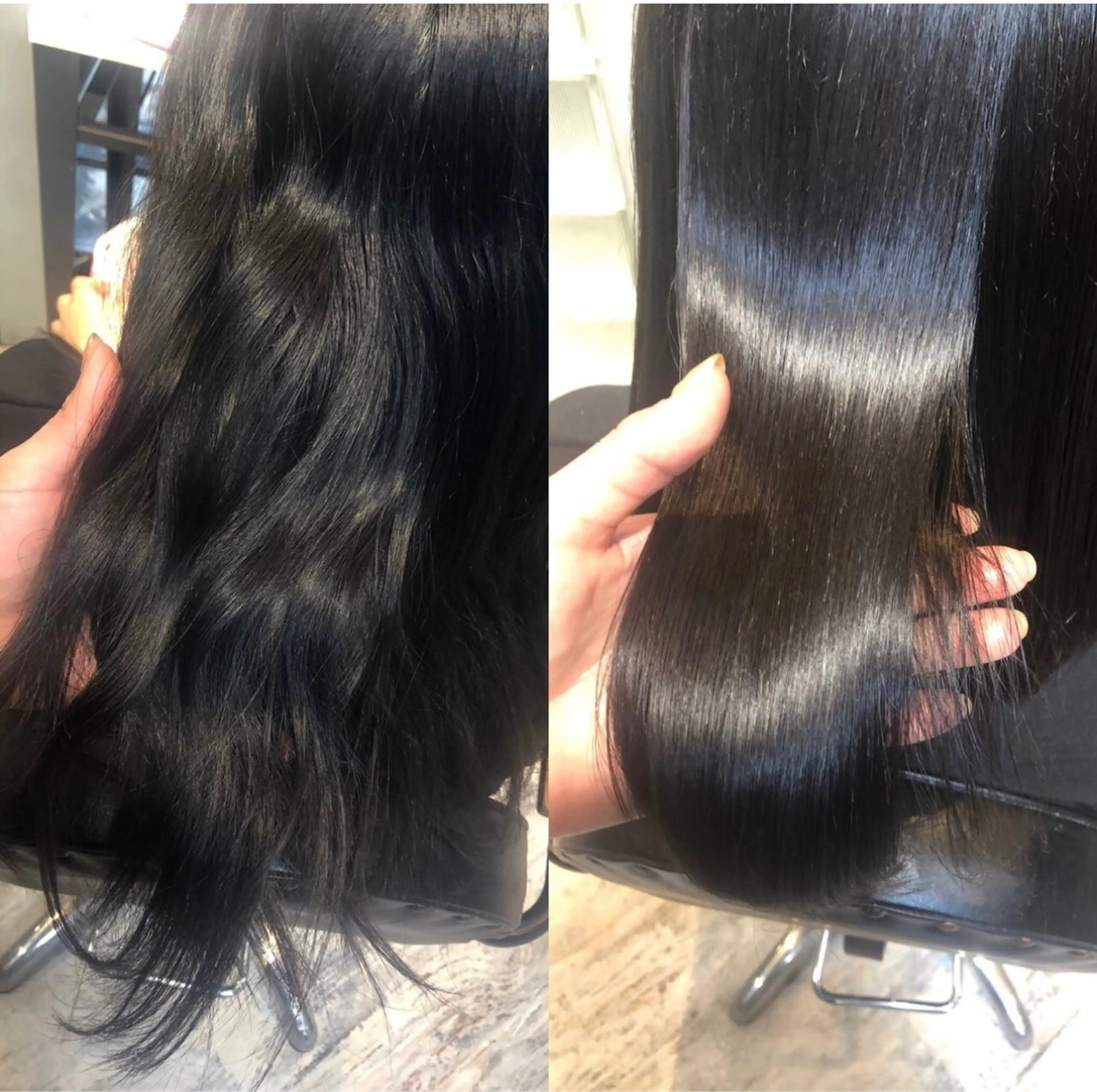 🤍ブラシで伸ばすナチュラル縮毛矯正🤍の写真