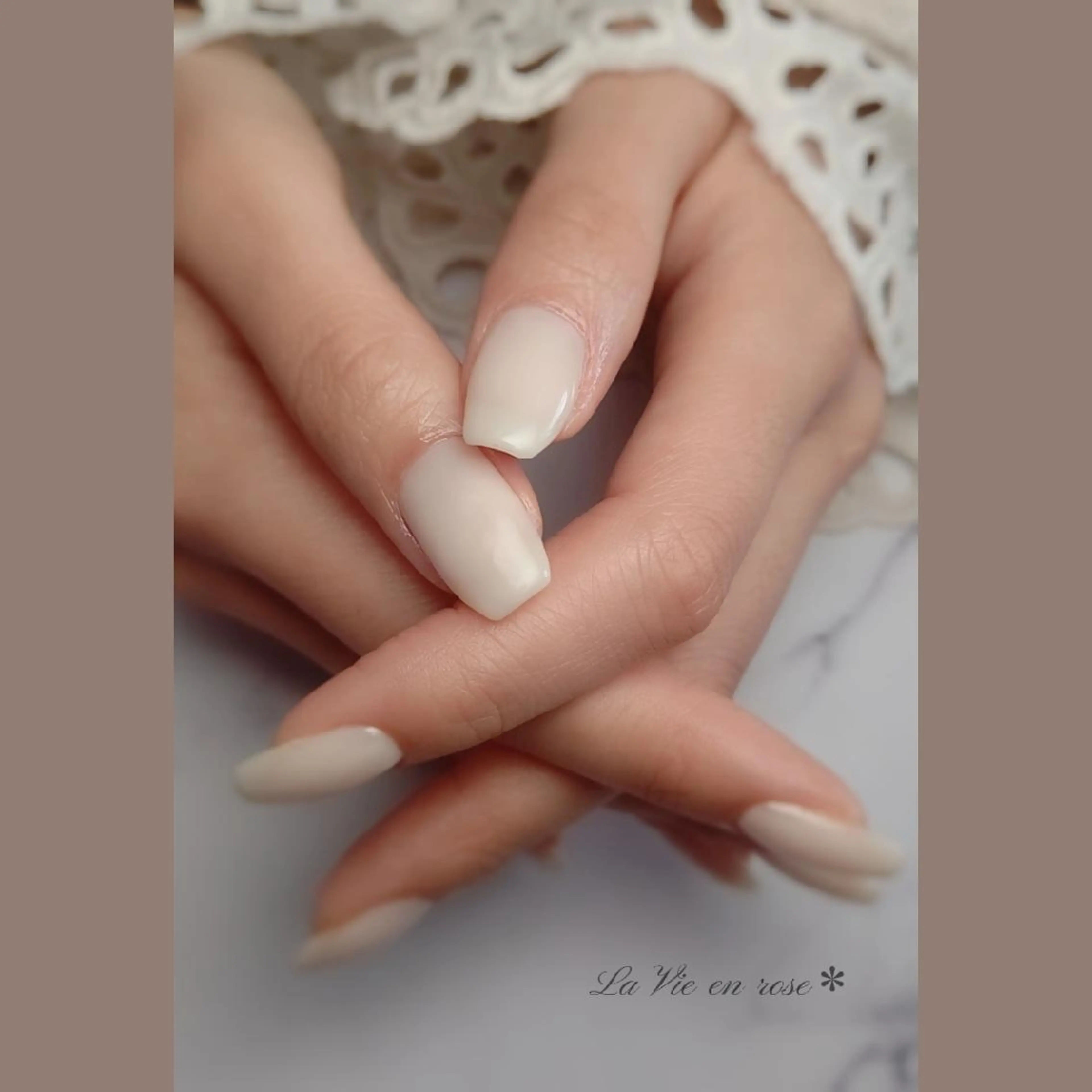 ネイル ラヴィアン ローズのネイルデザイン