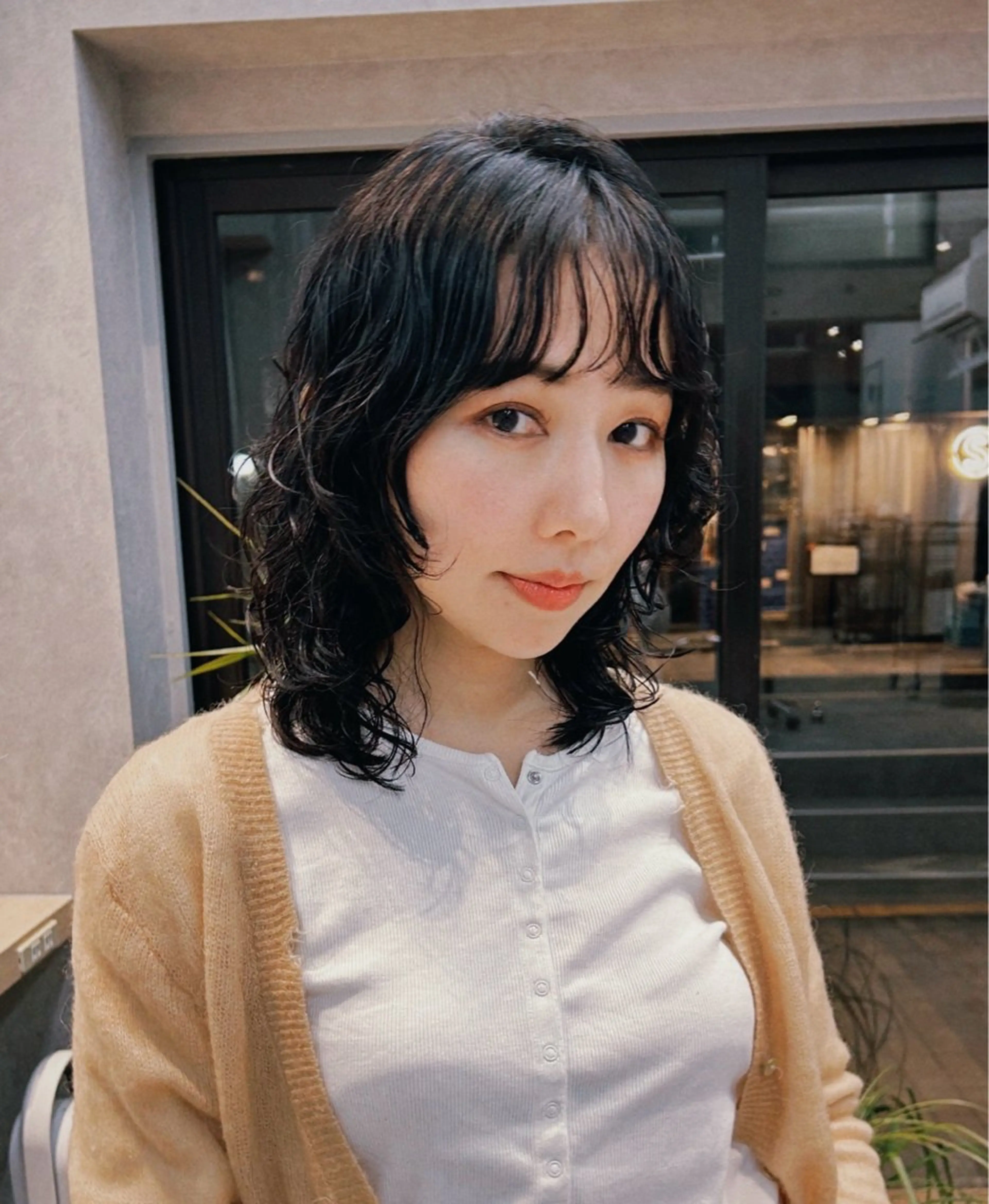 ミディアム ✳︎透明感カラー✳︎ ボブ✳︎nanaのヘアスタイル