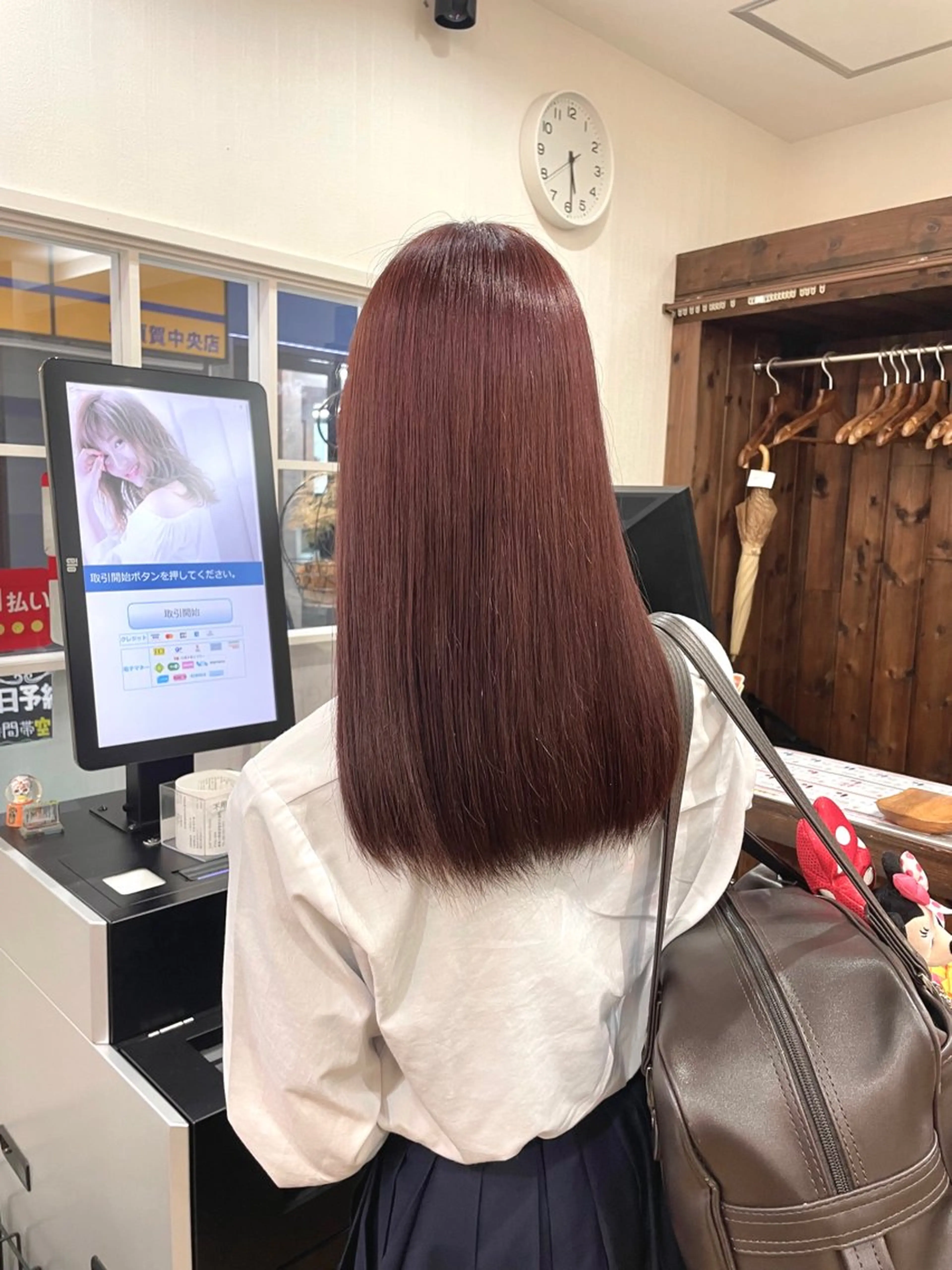 ロング カラー ラベンダーカラー ピンクカラー レッドカラー 💖メンズカット モデル募集 晴香💖のヘアスタイル