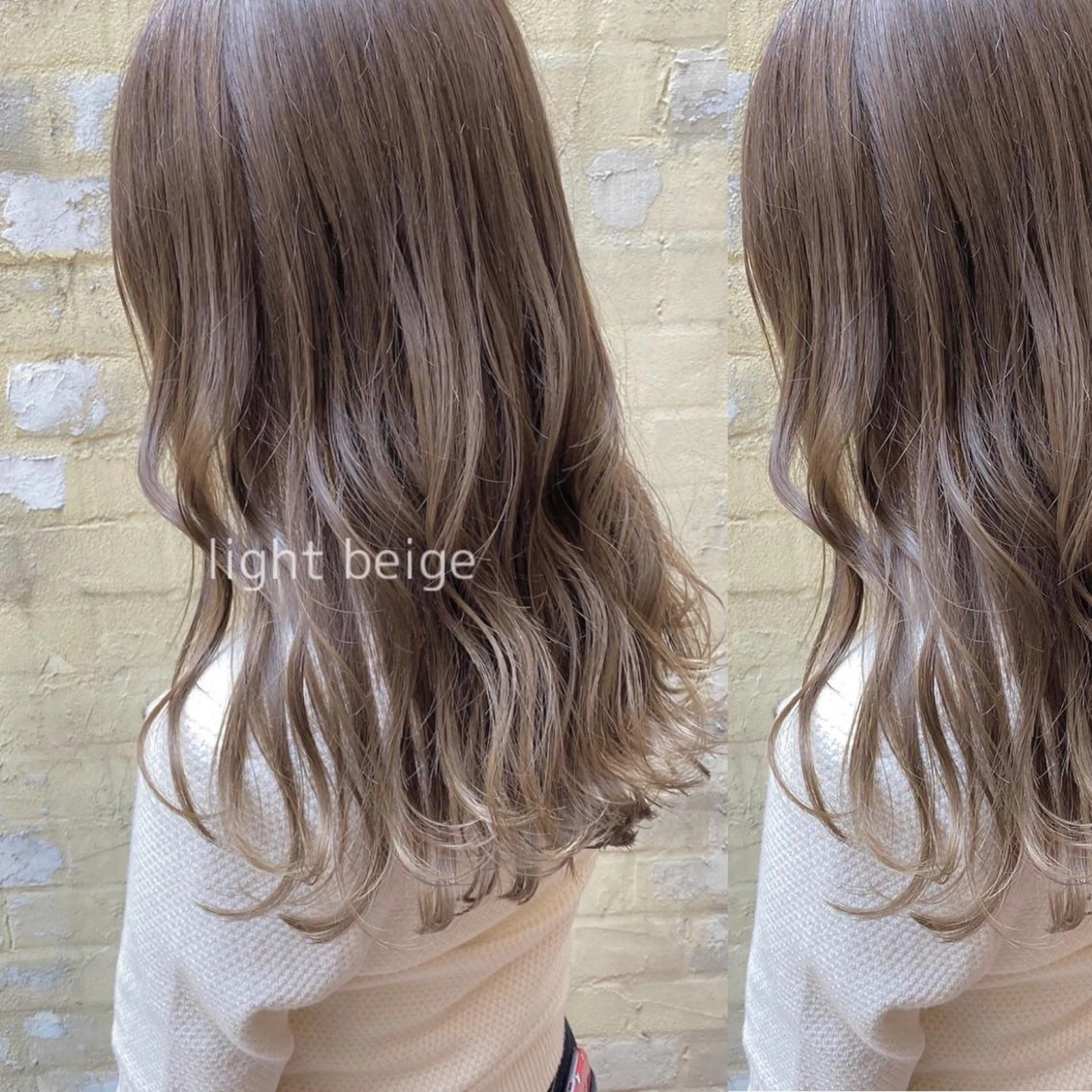 ロング カラー CLUTCH天王寺 西藤遥河のヘアスタイル