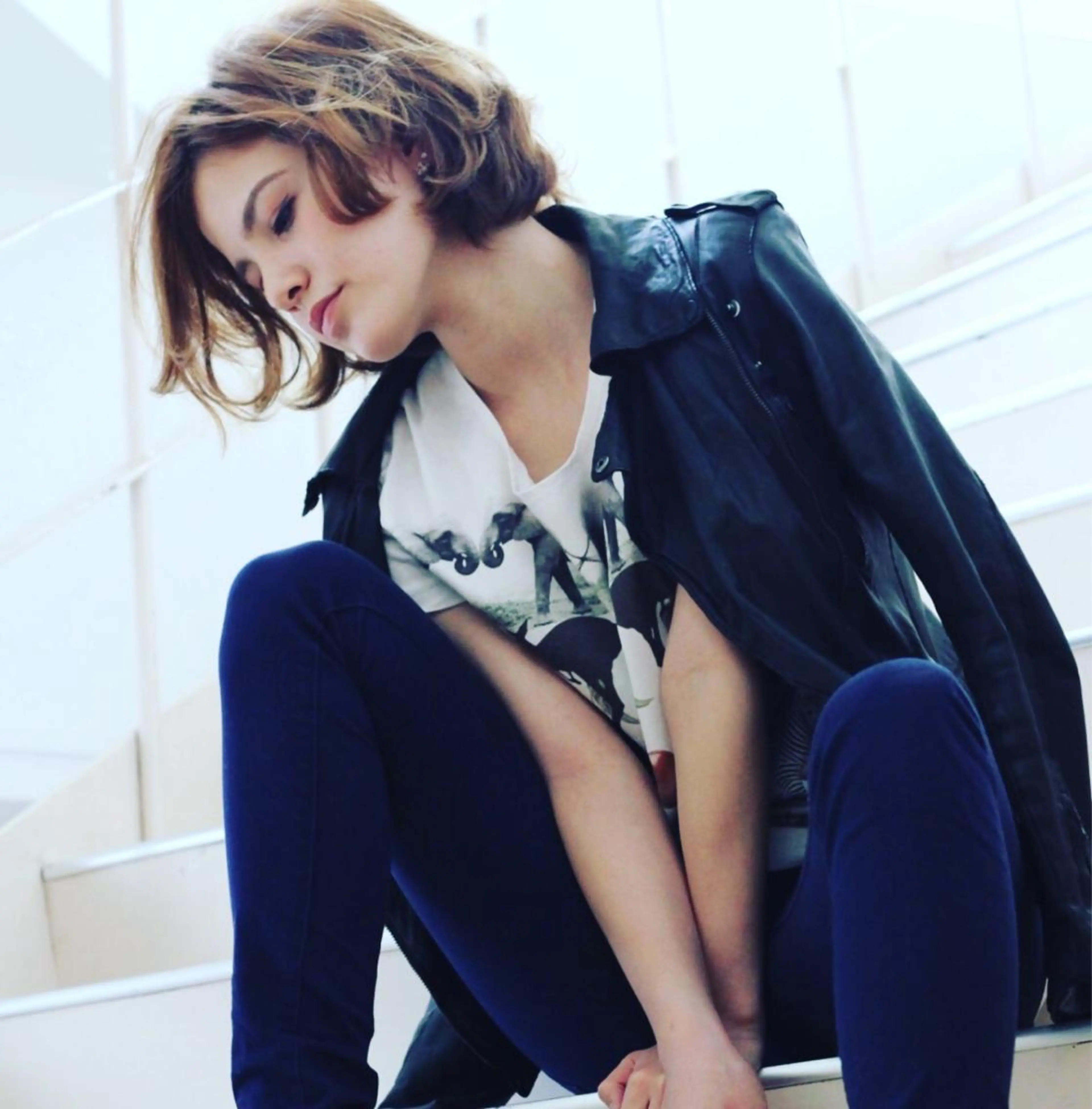 ミディアム ミディアムパーマ 大嶋 宏隆のヘアスタイル