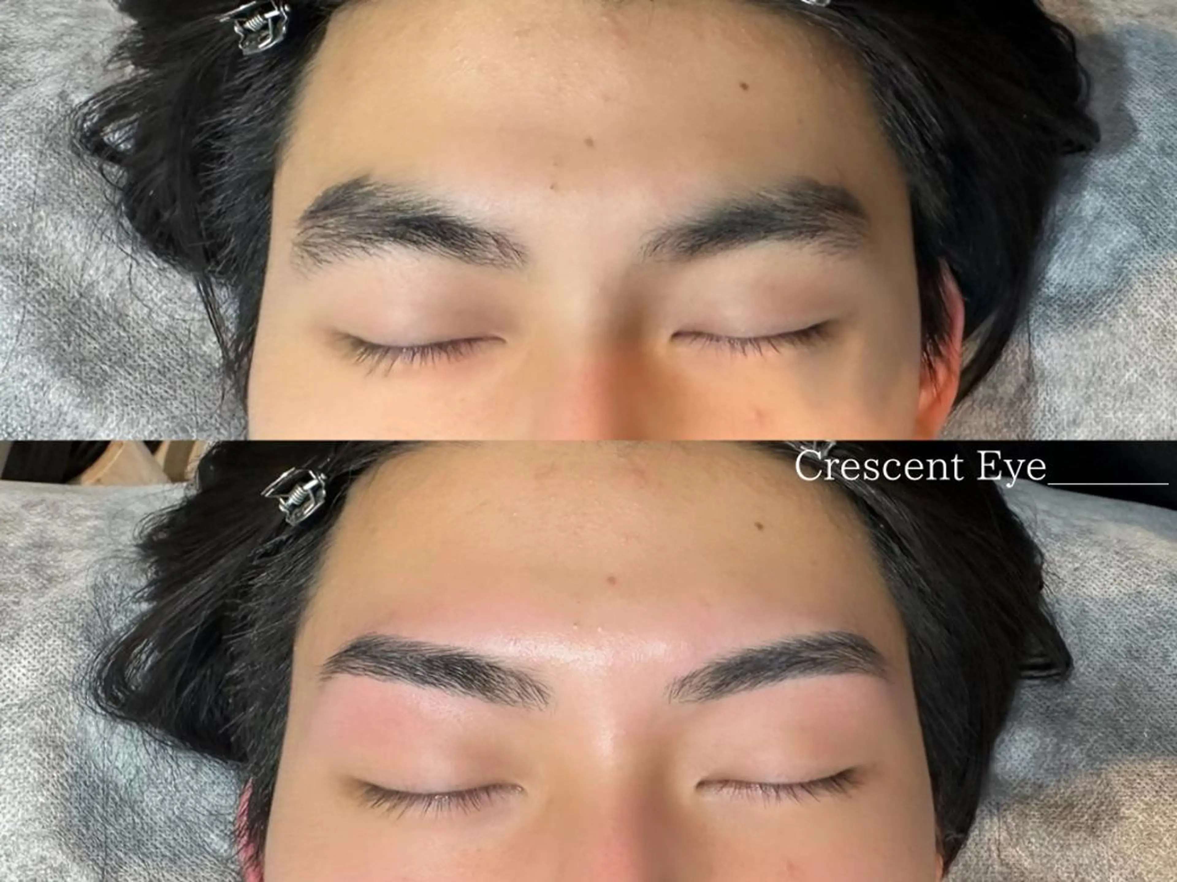 アイブロウ メンズアイブロウ 眉毛ワックス脱毛 Crescent Eye 吉祥寺のマツエク・マツパデザイン