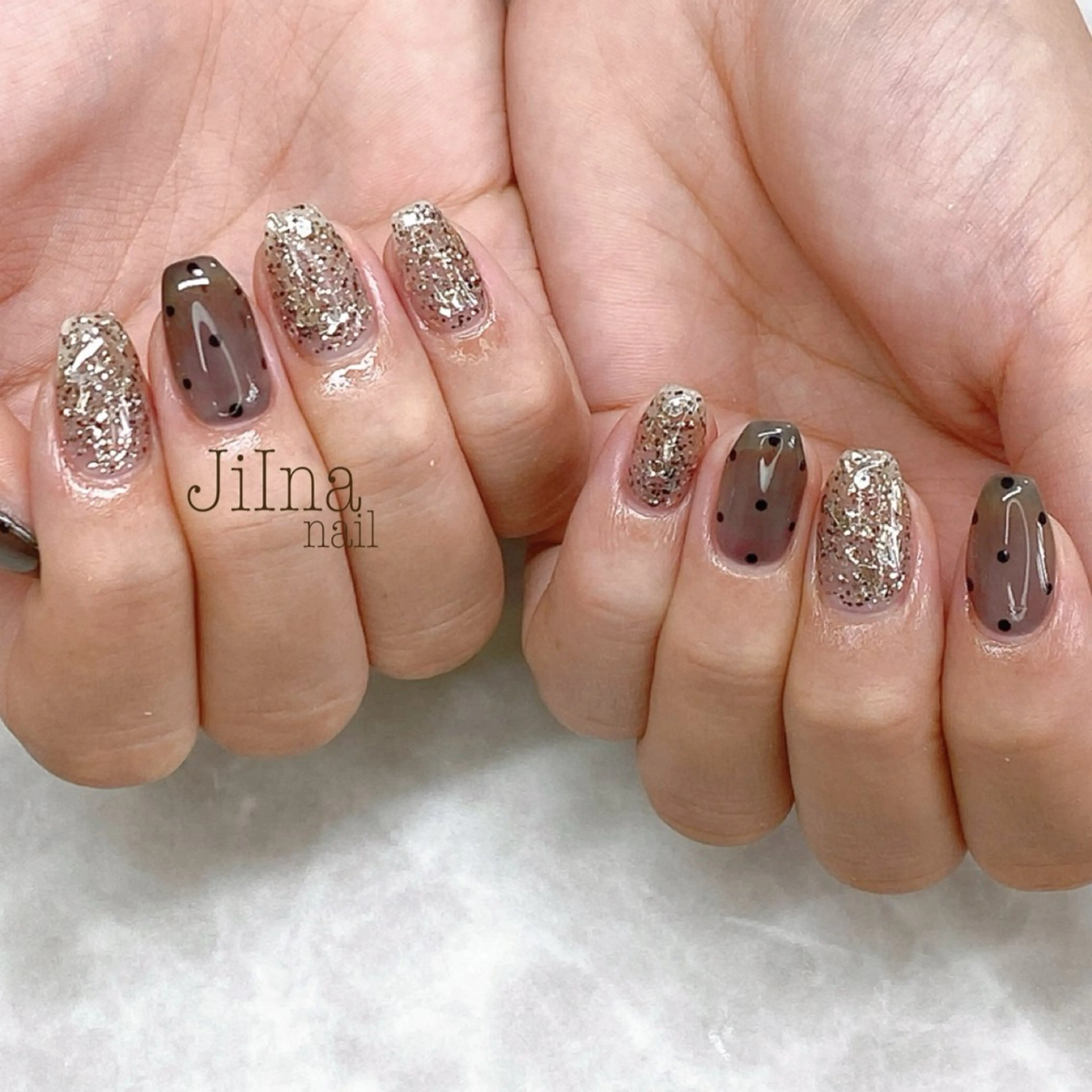 ネイル 持ち込み JiIna nailのネイルデザイン