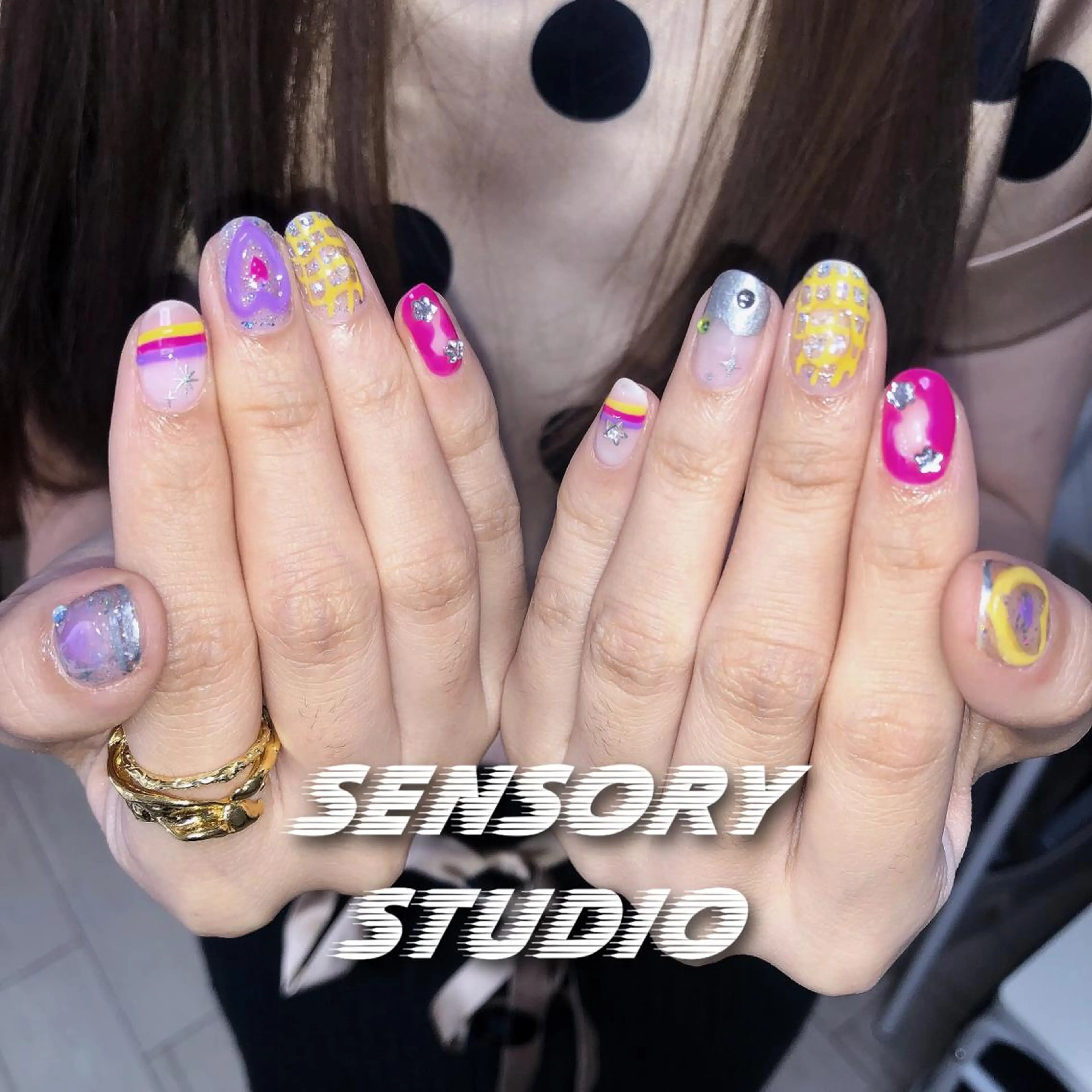 ネイル ハンドネイル ジョ ジョのネイルデザイン