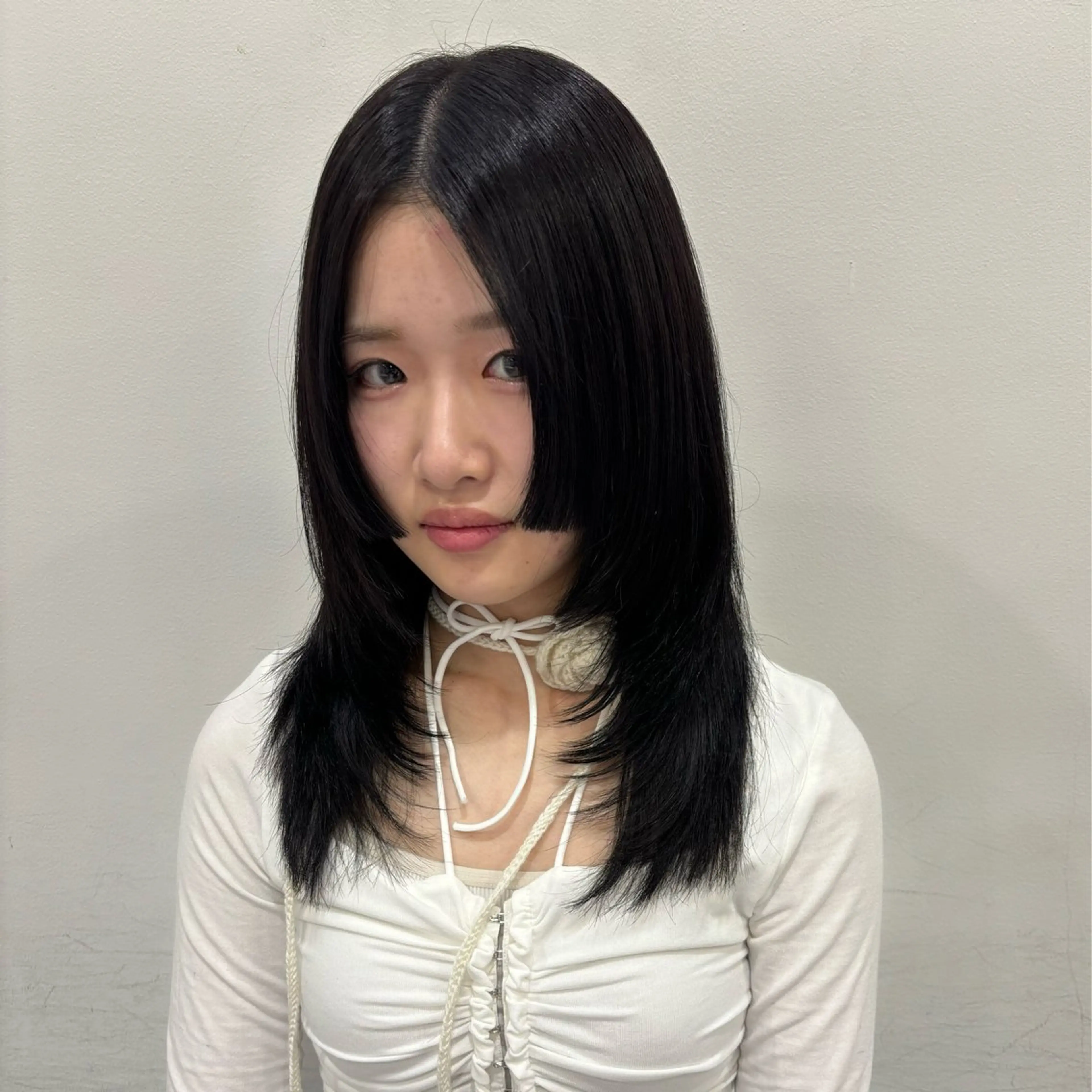 セミロング カラー 姫カット レイヤーカット 🎀レイヤー/ カラー🐕🦺anのヘアスタイル