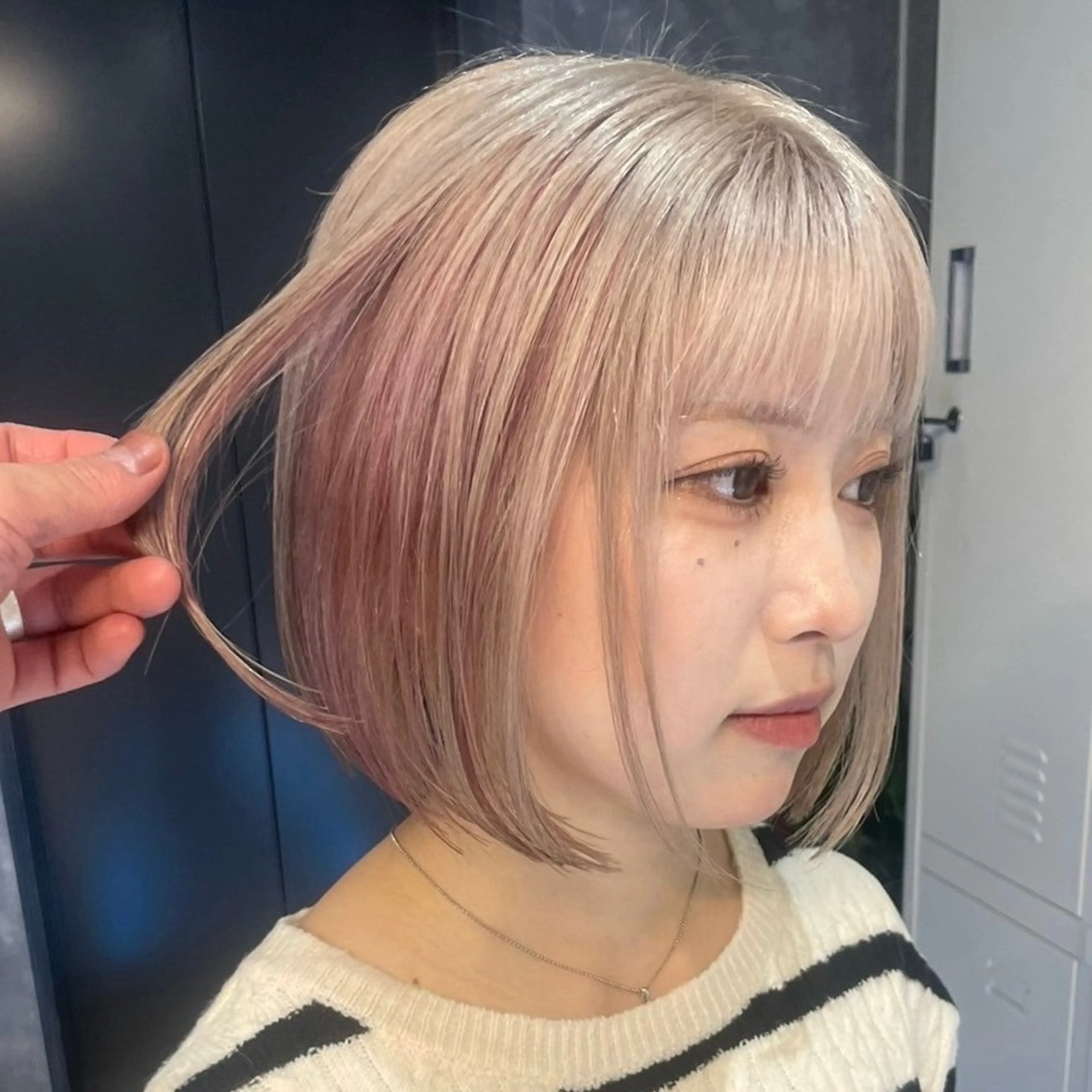ショート 透明感ハイトーン🫧 Kalin🐈‍⬛のヘアスタイル