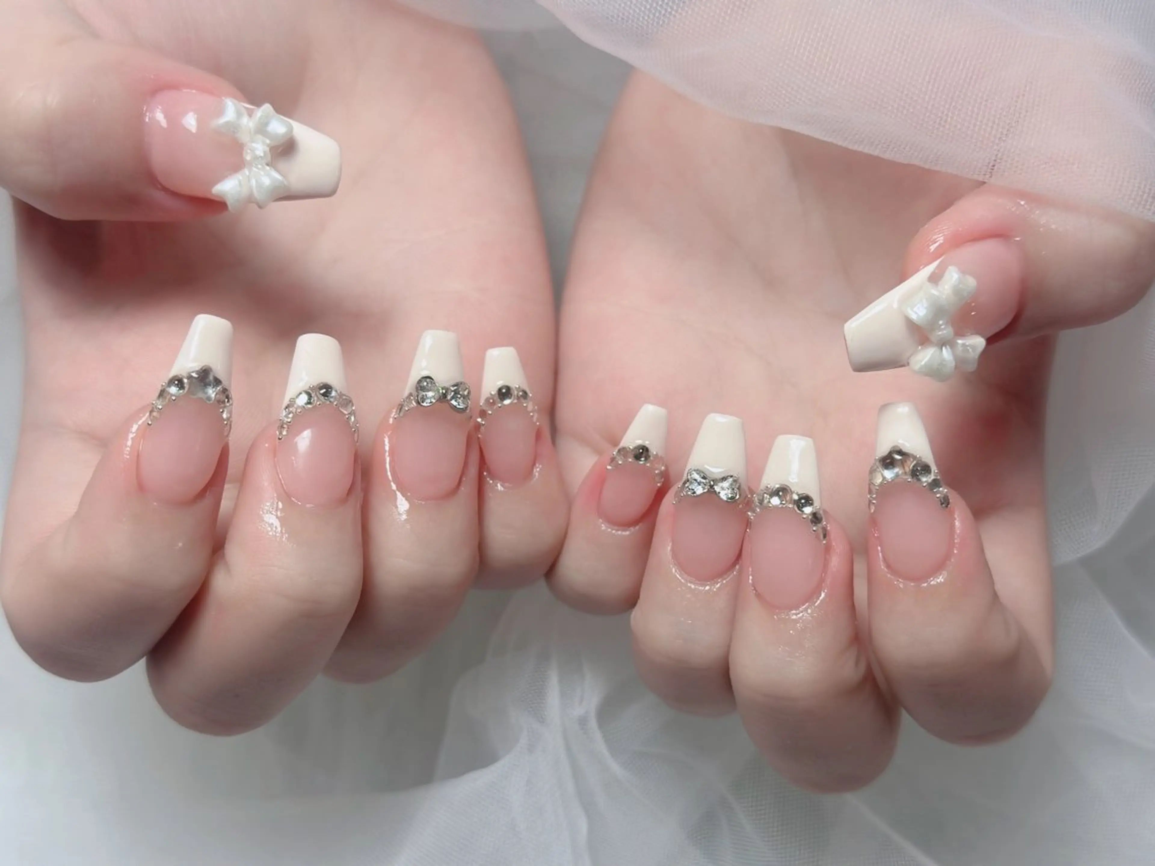 ネイル フレンチネイル ハンドネイル Aimee Nail Studioのネイルデザイン
