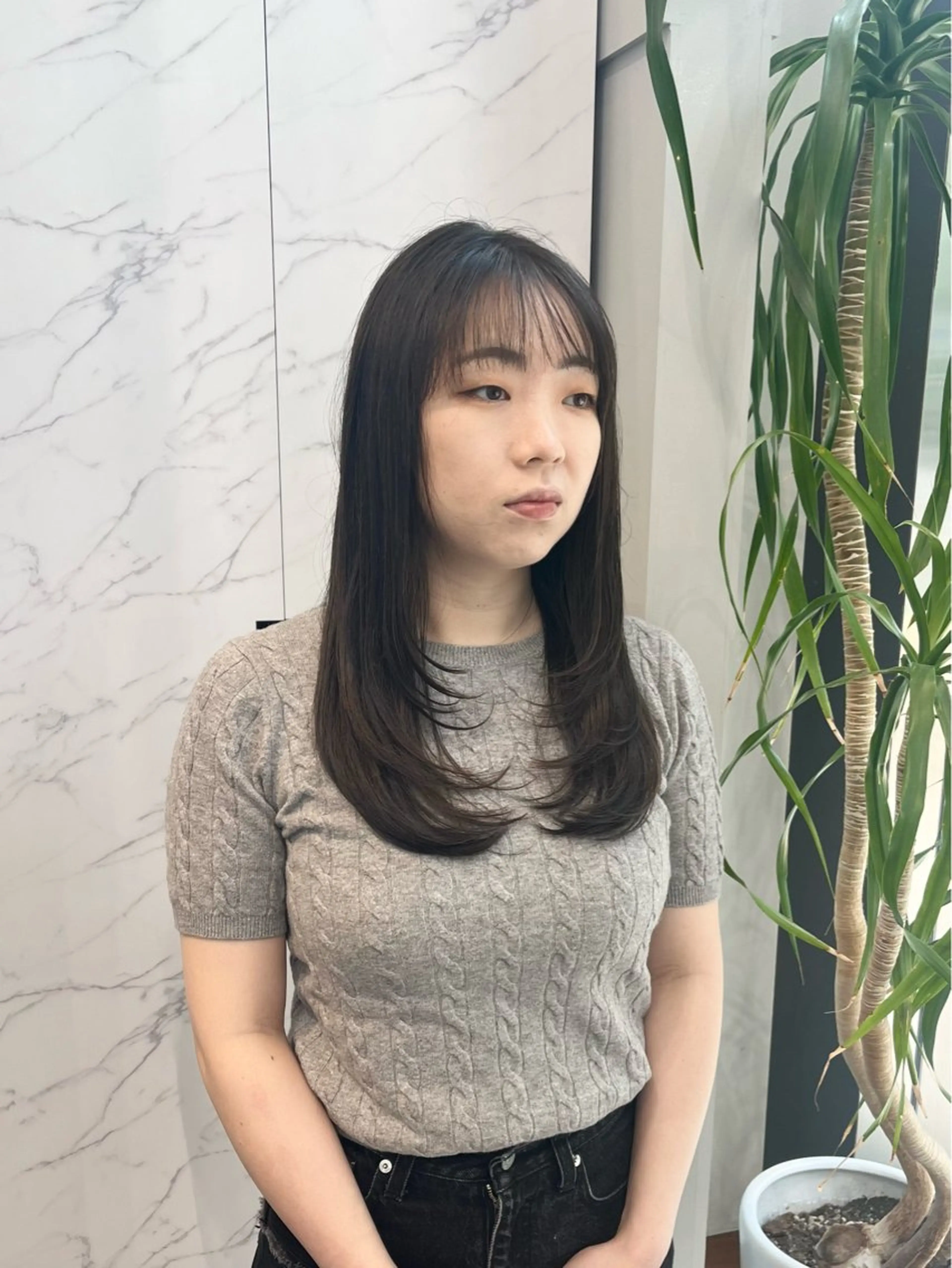ロング カット ヘッドスパ ﾏｽﾀﾞ ｱｲﾘのヘアスタイル