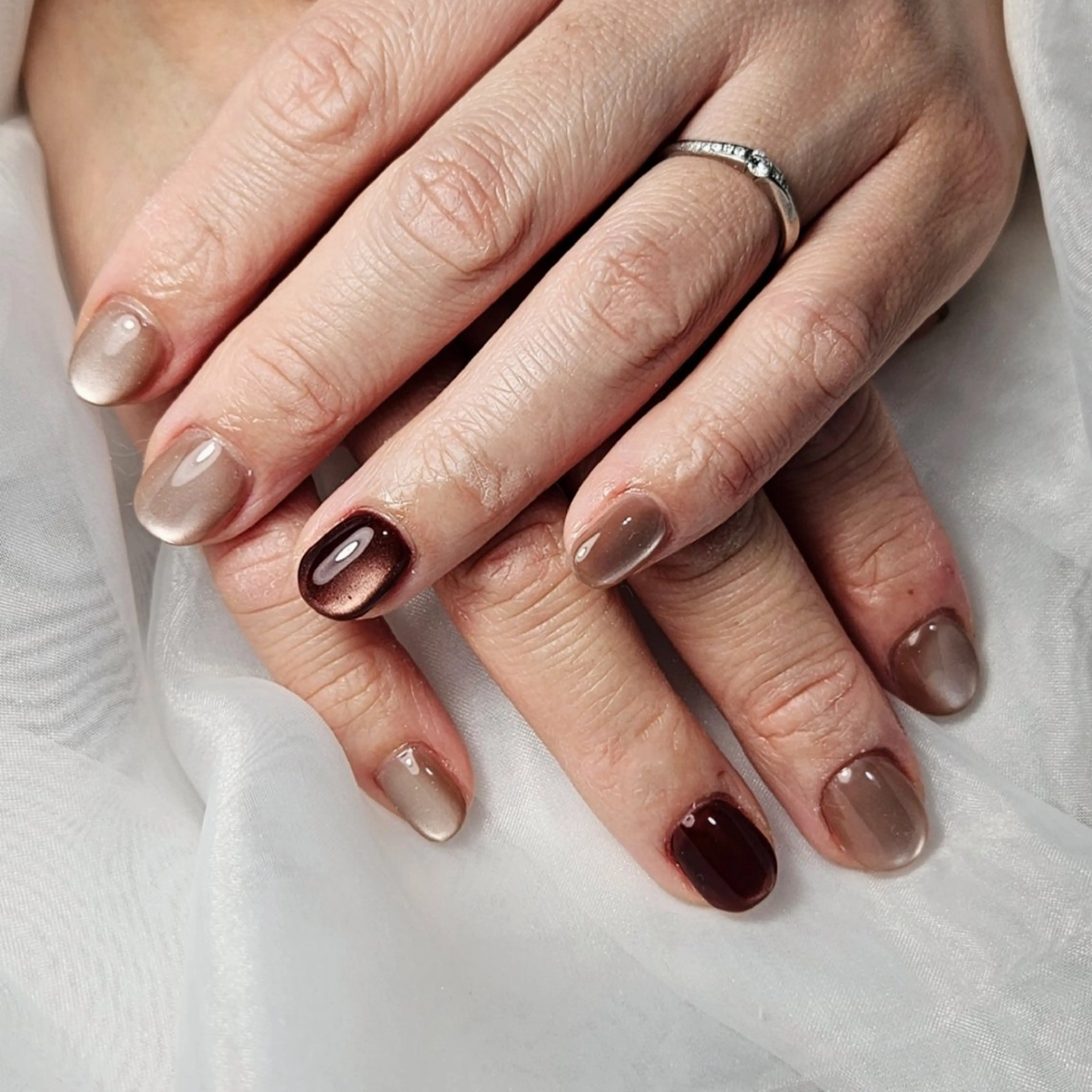 ネイル ワンカラーネイル ハンドネイル nuku.nail 　namiのネイルデザイン