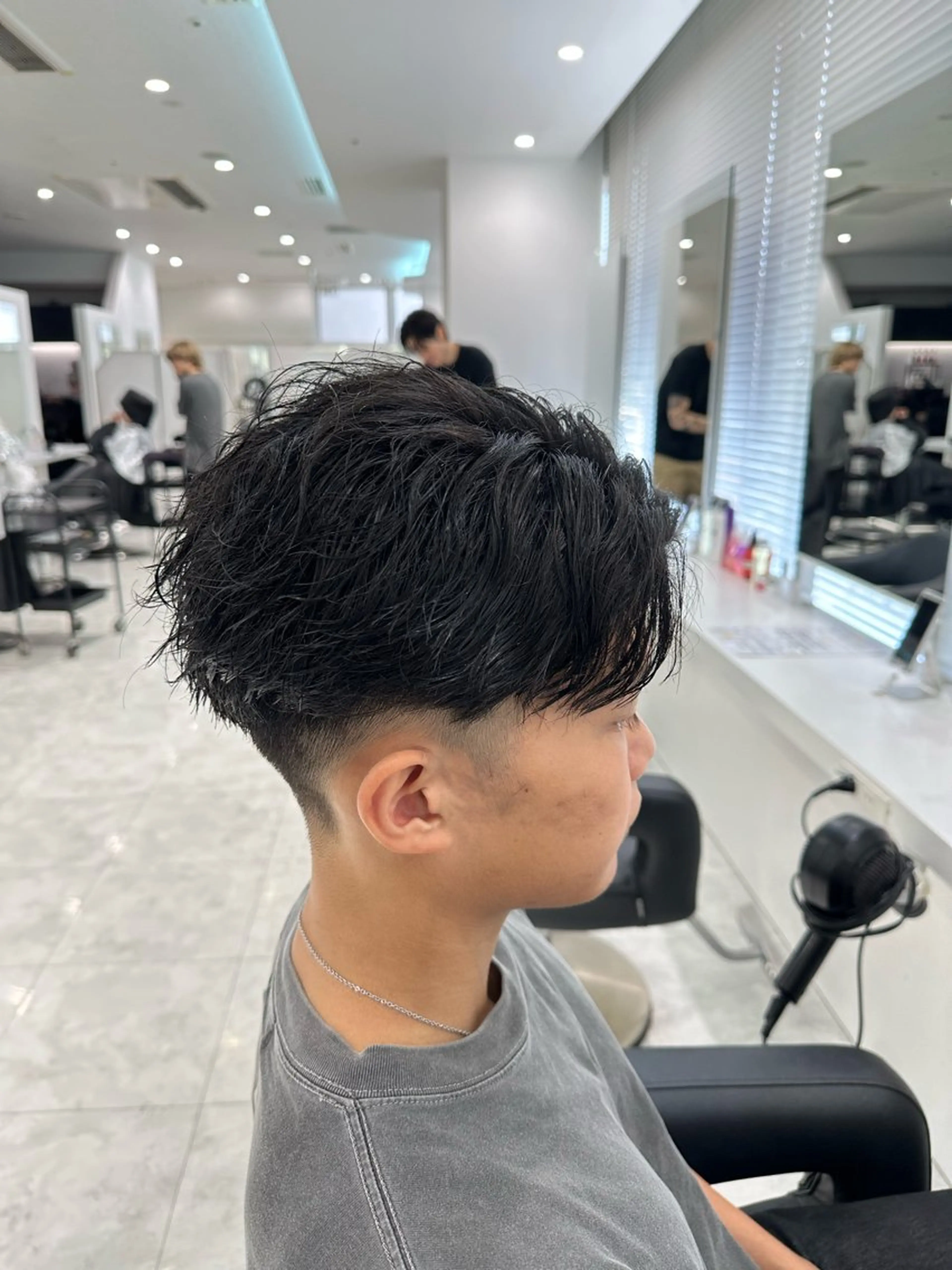 メンズ カット 🐺メンズパーマ マッシュ　あさひ🐺のヘアスタイル