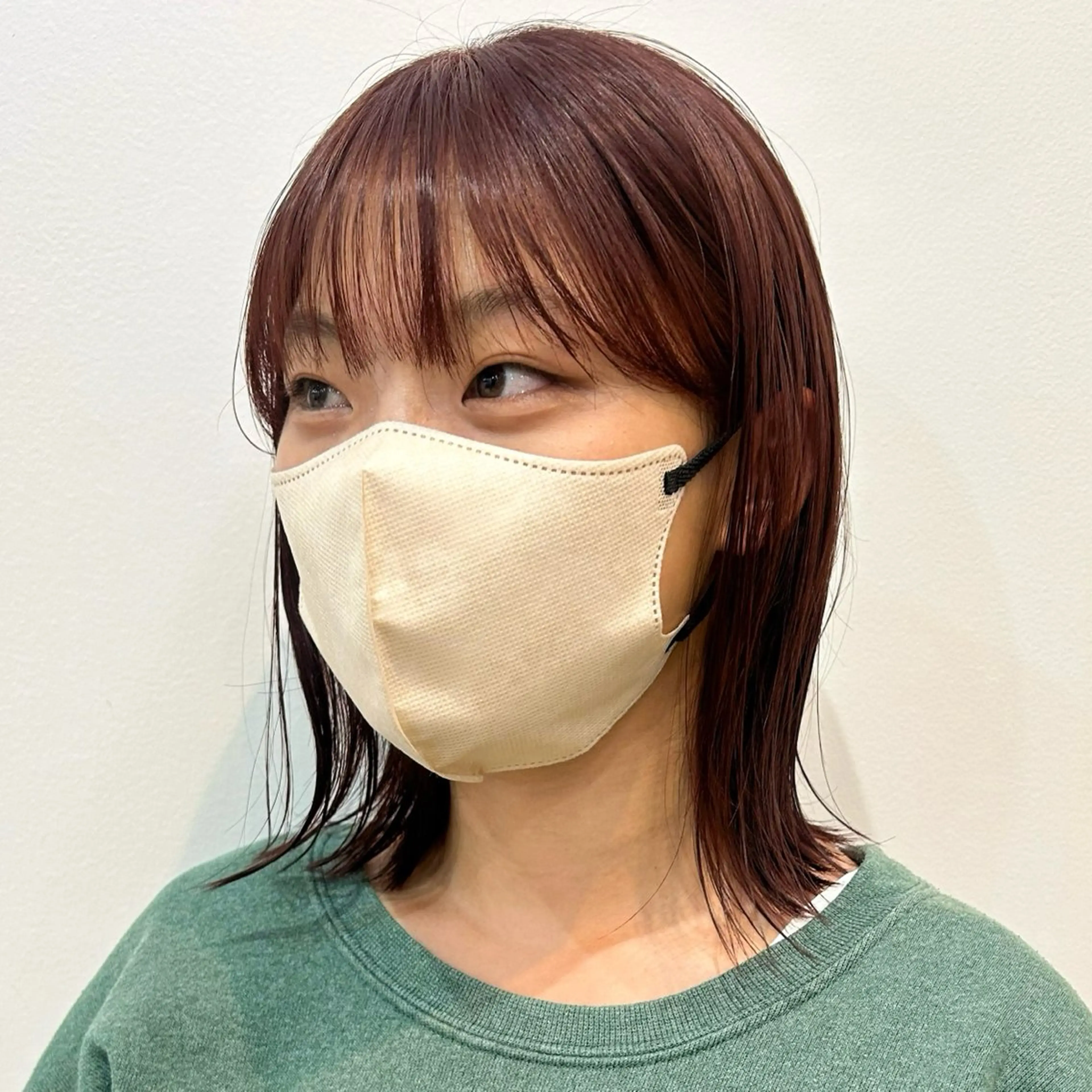 ミディアム カラー ヘアカラー トリートメント ベージュ🧸/ボブ ダブルカラー/このかのヘアスタイル