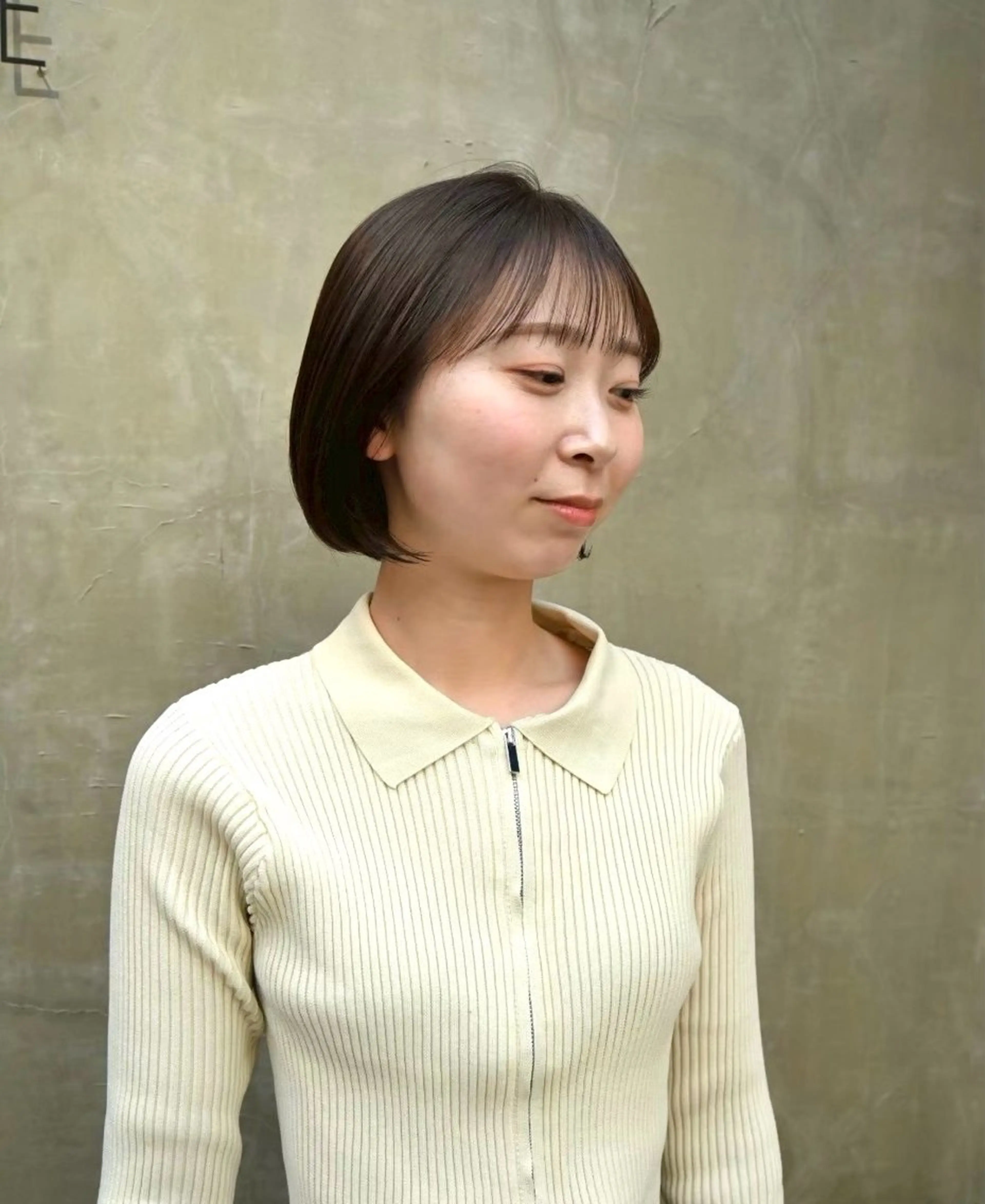 ショート カット VISAGE ba.sk 金子詩帆のヘアスタイル