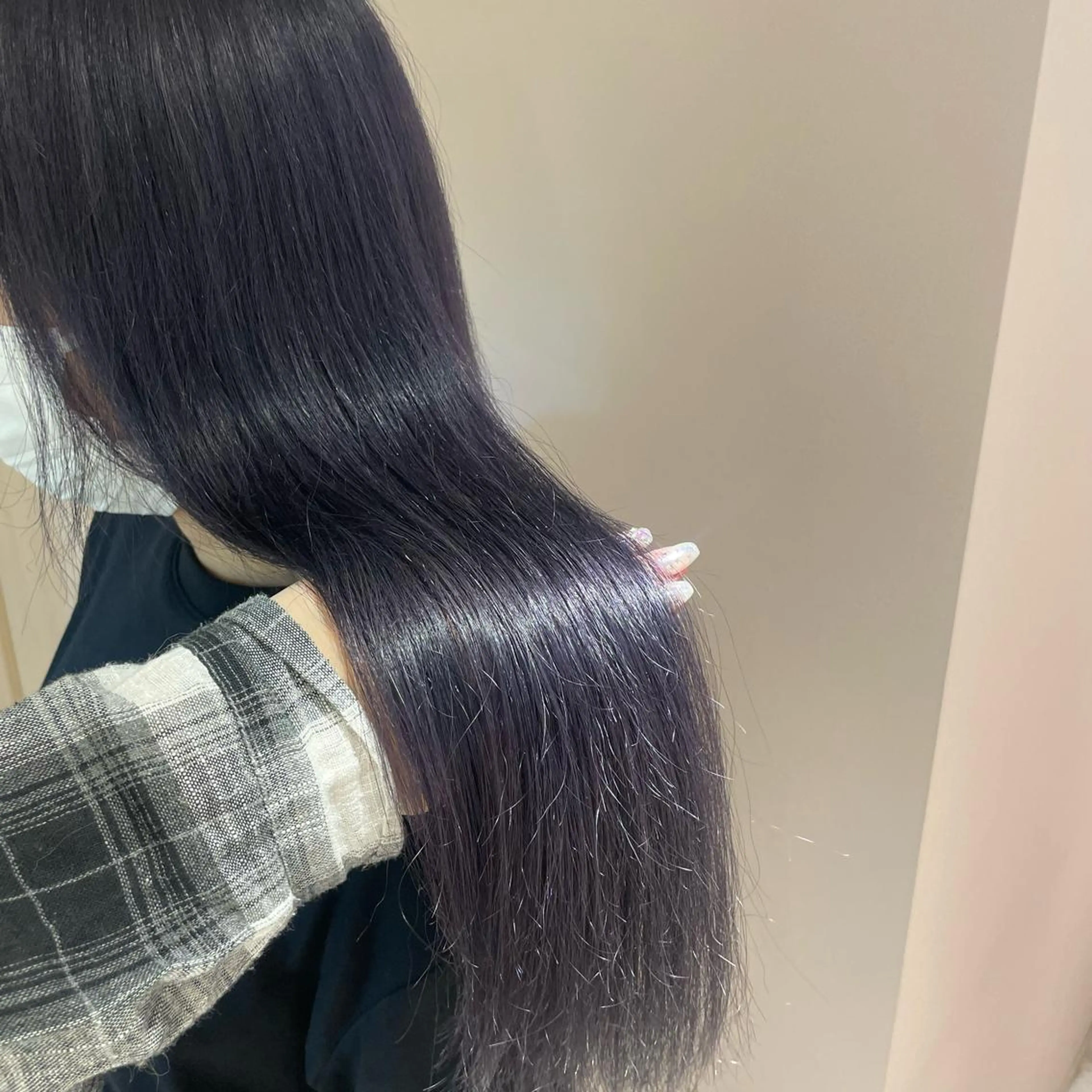 ロング ヘアカラー トリートメント ヘッドスパ マホ/日吉/髪質改善 /レイヤー/ガーリーのヘアスタイル