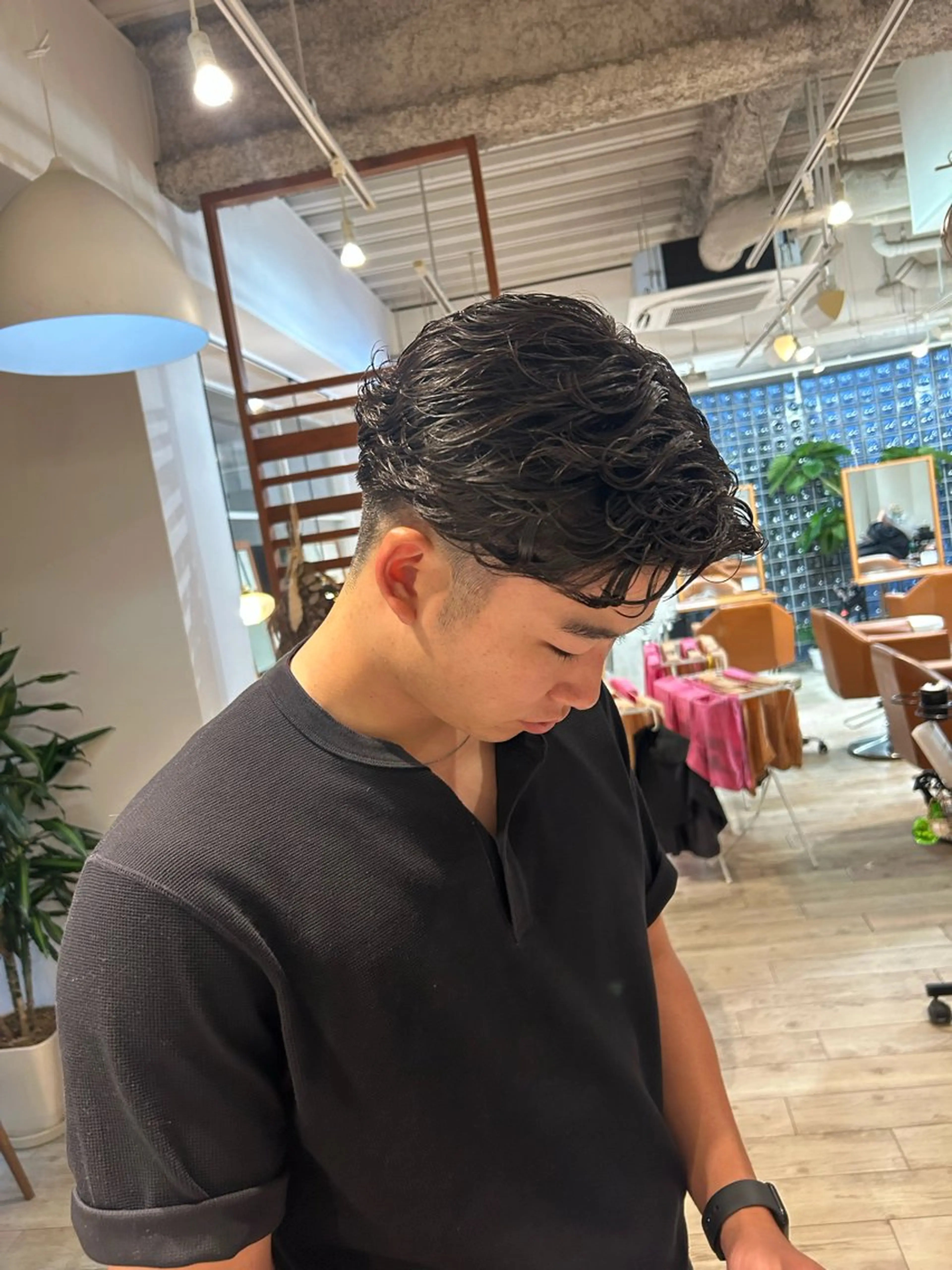 パーマ カット パーマ 池田 千紗のヘアスタイル