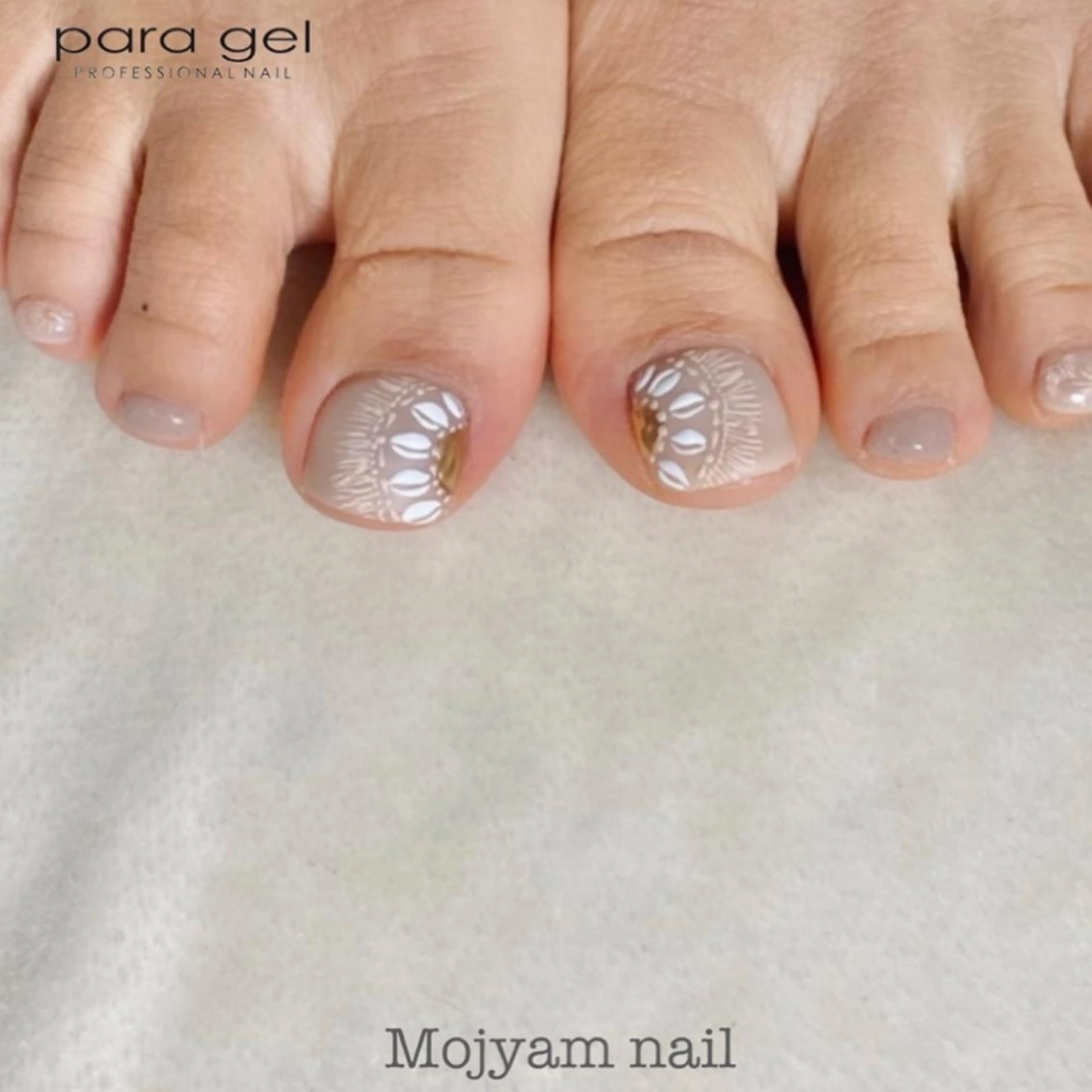 ネイル フットネイル Mojyam nail所属・松本 実咲のネイルデザイン