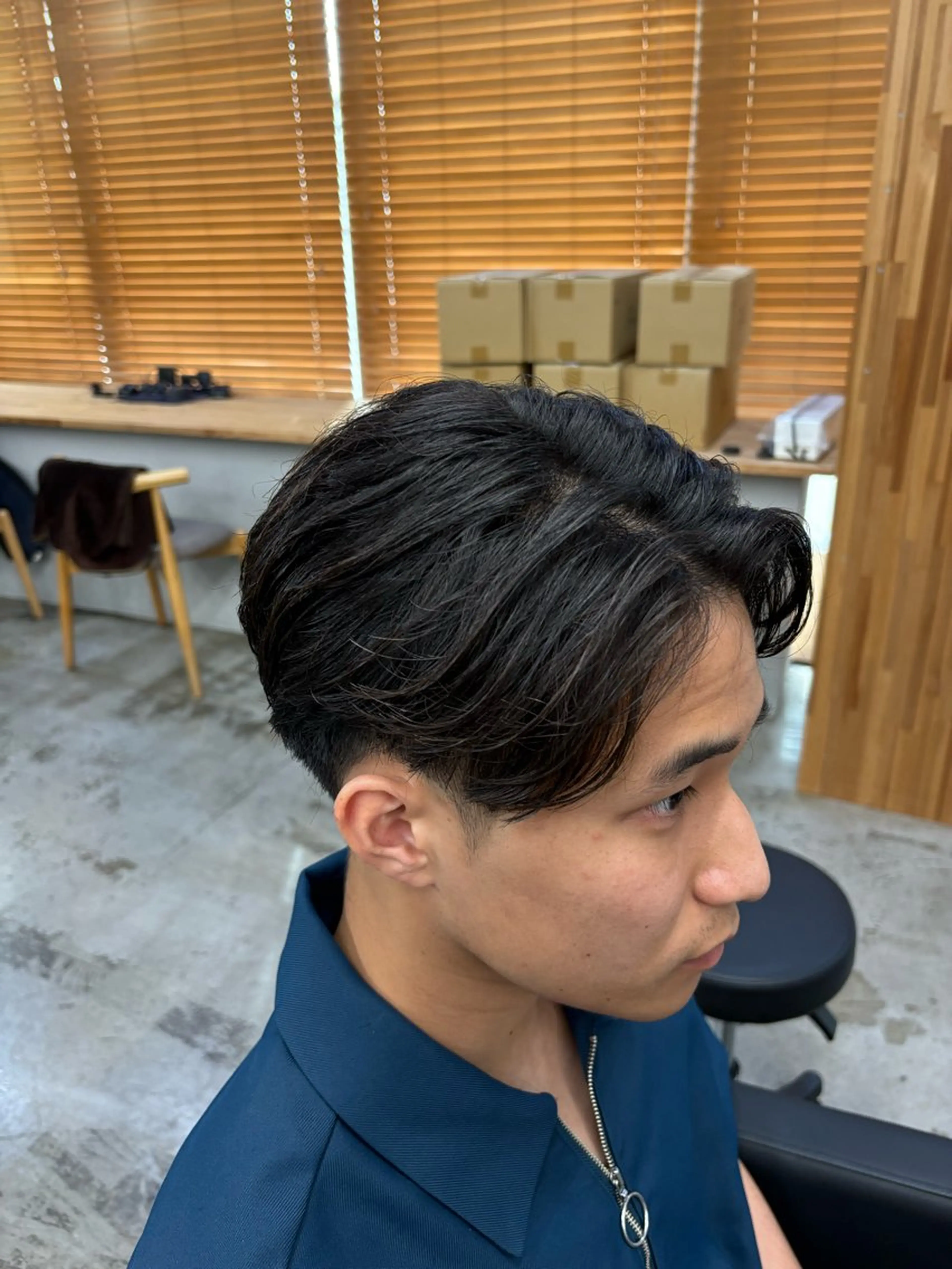 パーマ メンズ カット パーマ mono / Manatoのヘアスタイル