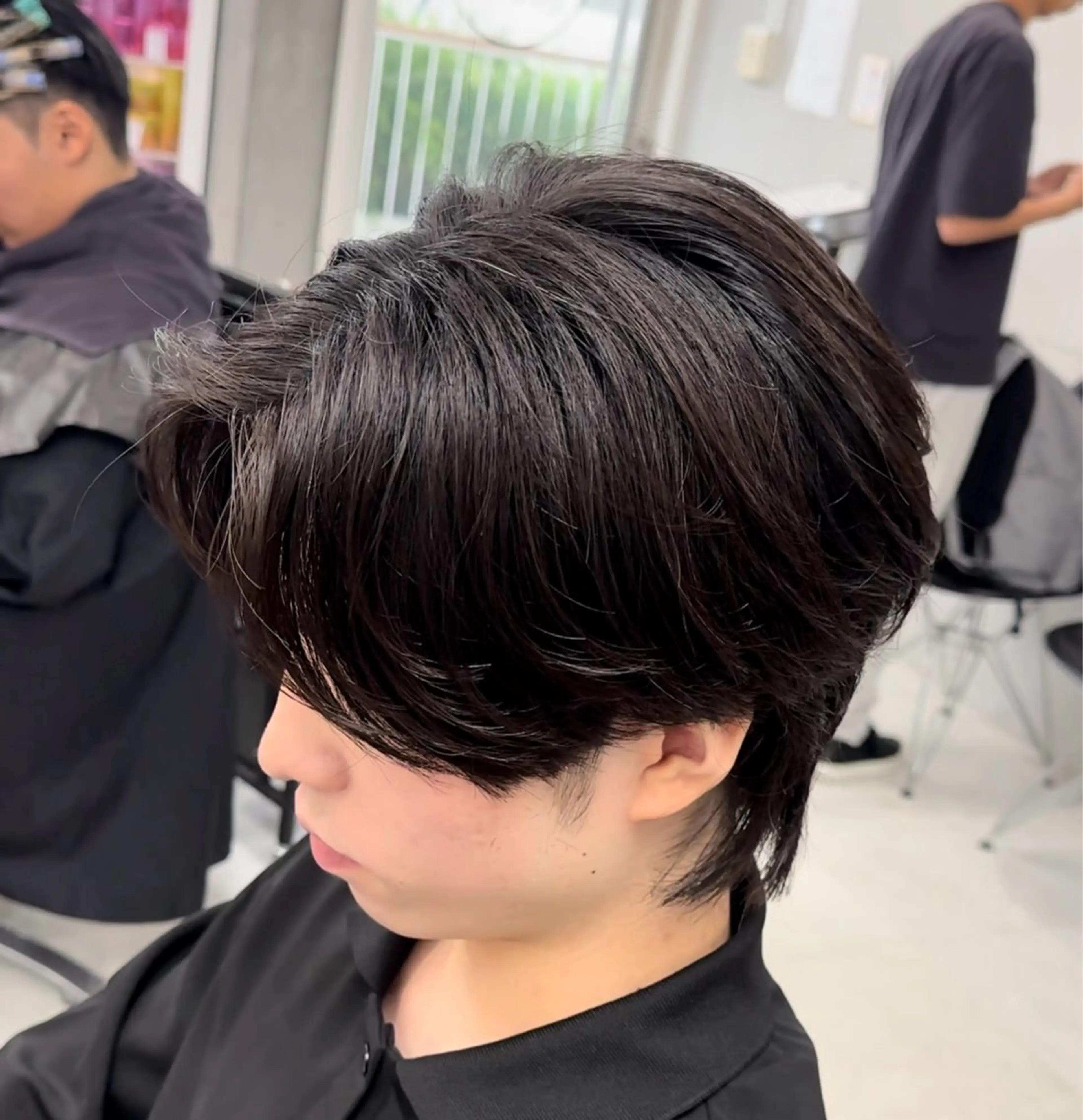 【初めての方人気✨】【学生・社会人にオススメ✨】ニュアンスパーマ+カットの写真