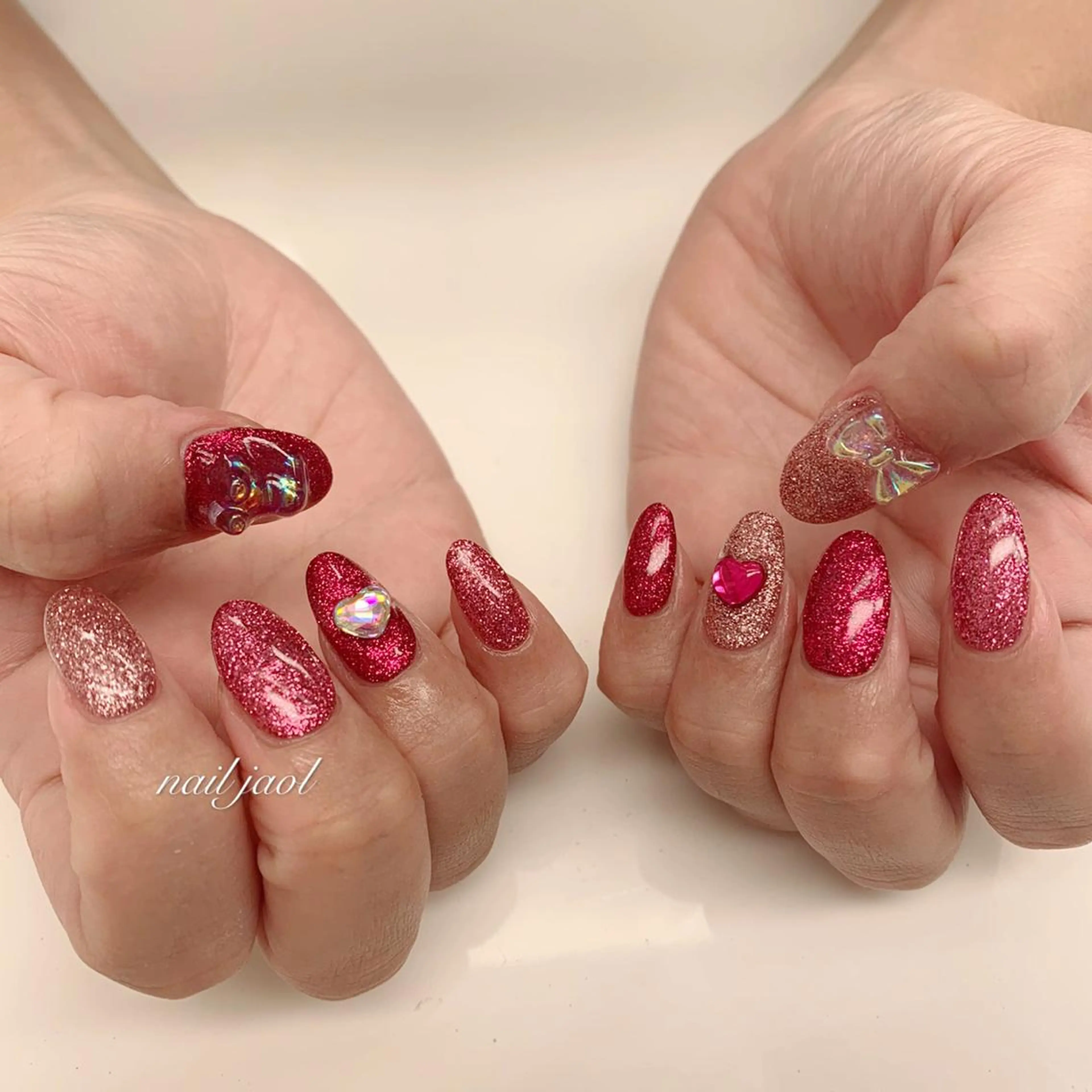 ミディアム nail jaol池袋店所属・ネイルJaol 池袋のネイルデザイン