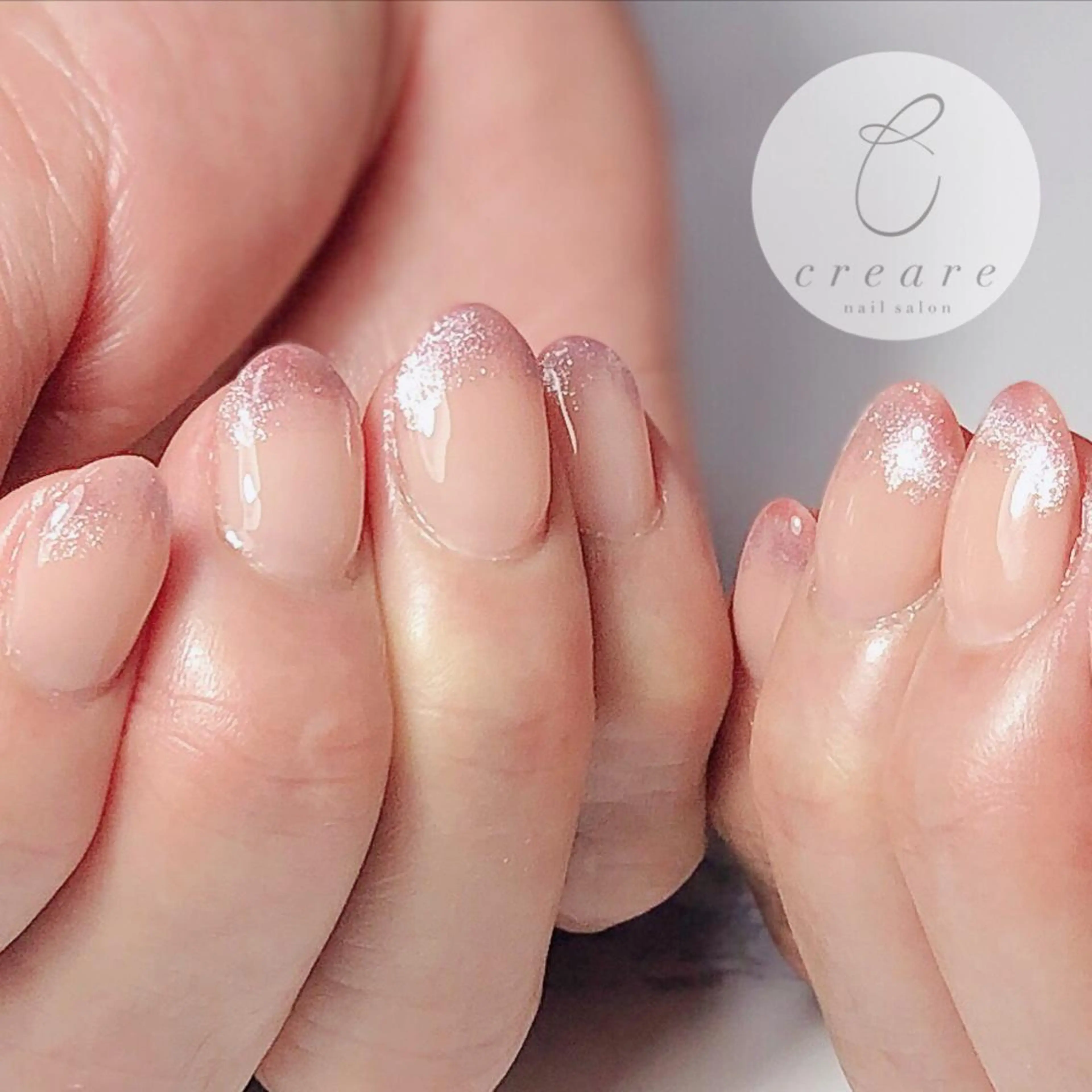 ネイル ジェルネイル グラデーション マグネットネイル オフィスネイル ワンカラーネイル 辻野 和枝のネイルデザイン