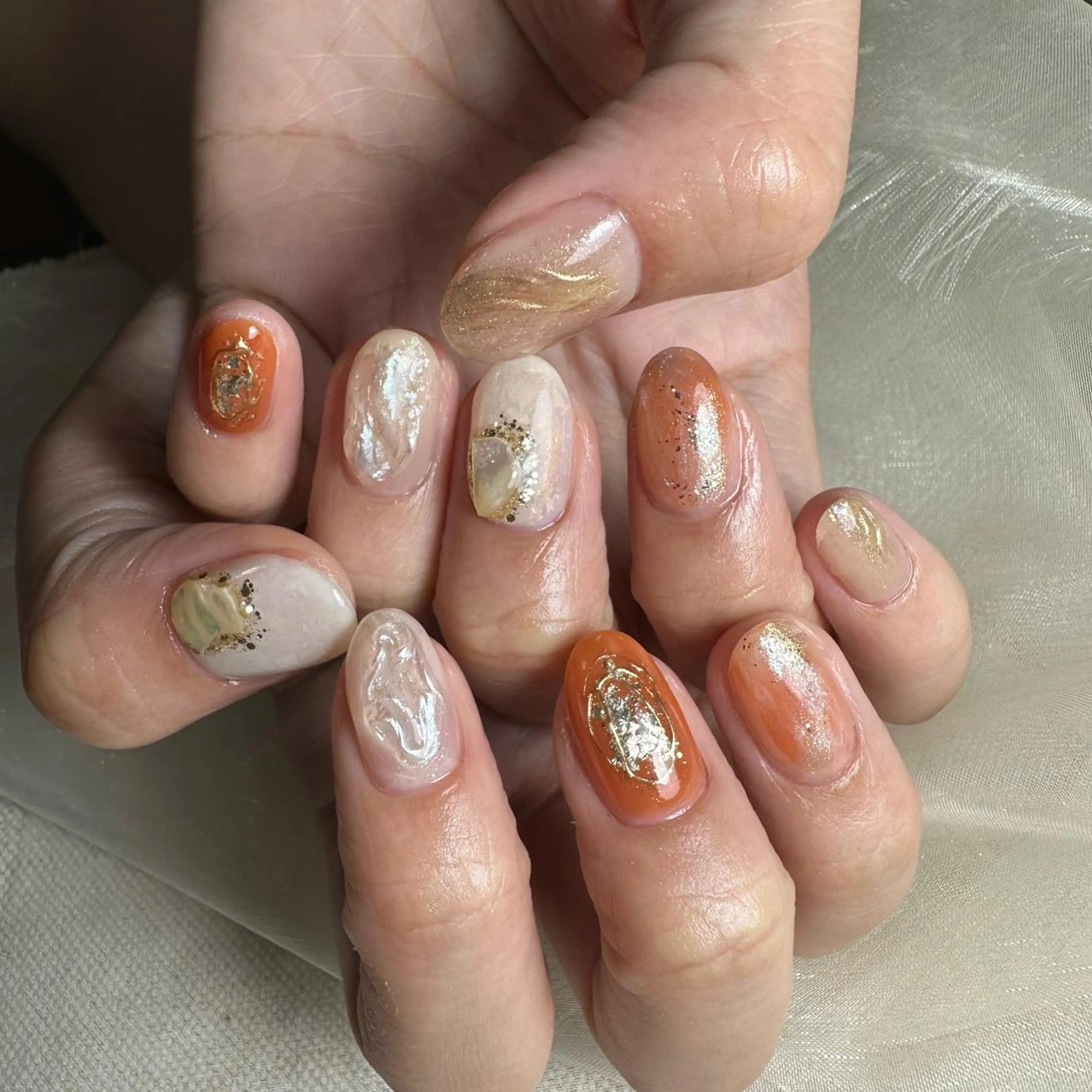 ネイル ハンドネイル repos~ルポ~所属・里見 麗のネイルデザイン