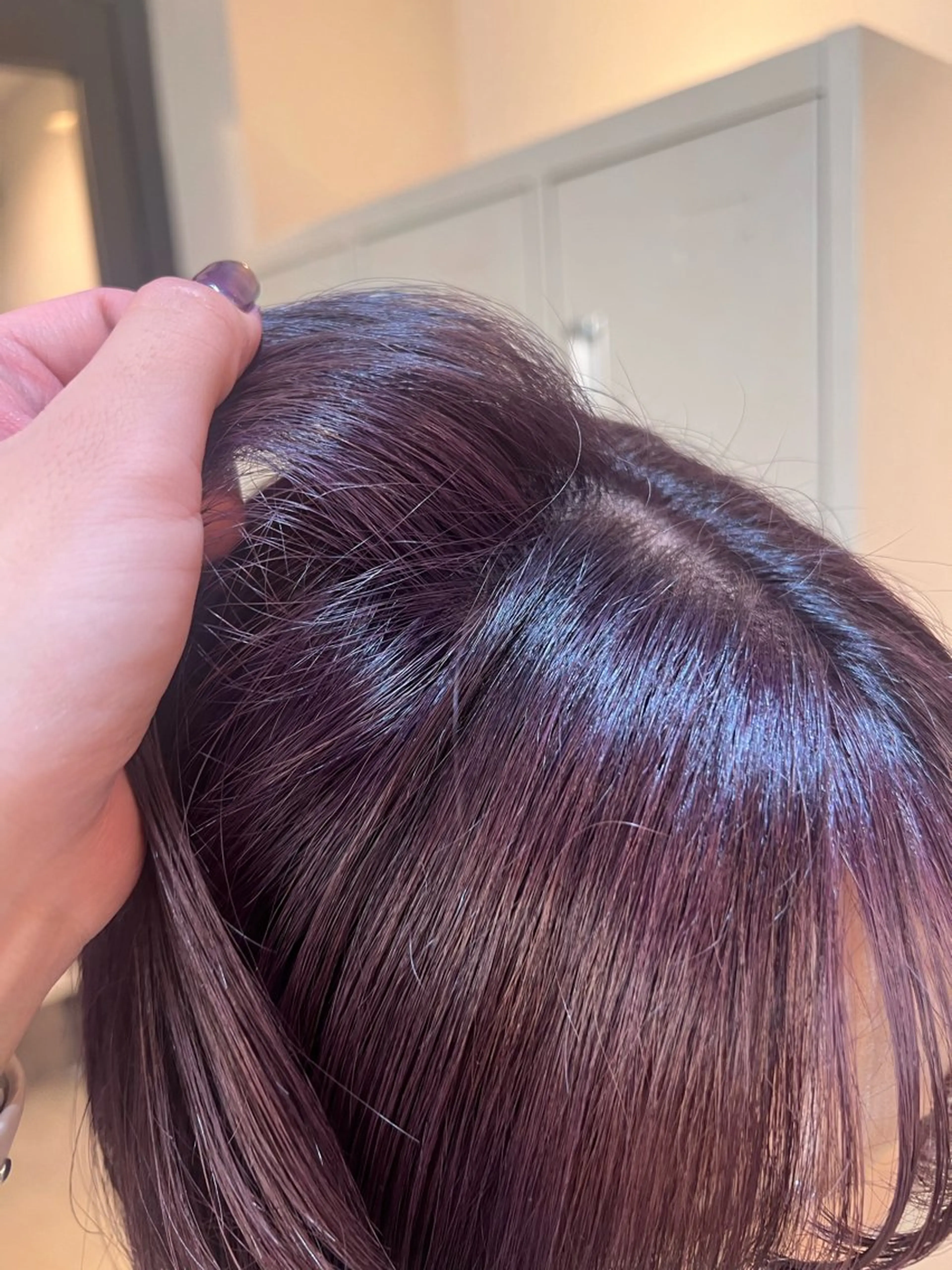 カラー ヘアカラー トリートメント flamme 🫧yumiのヘアスタイル