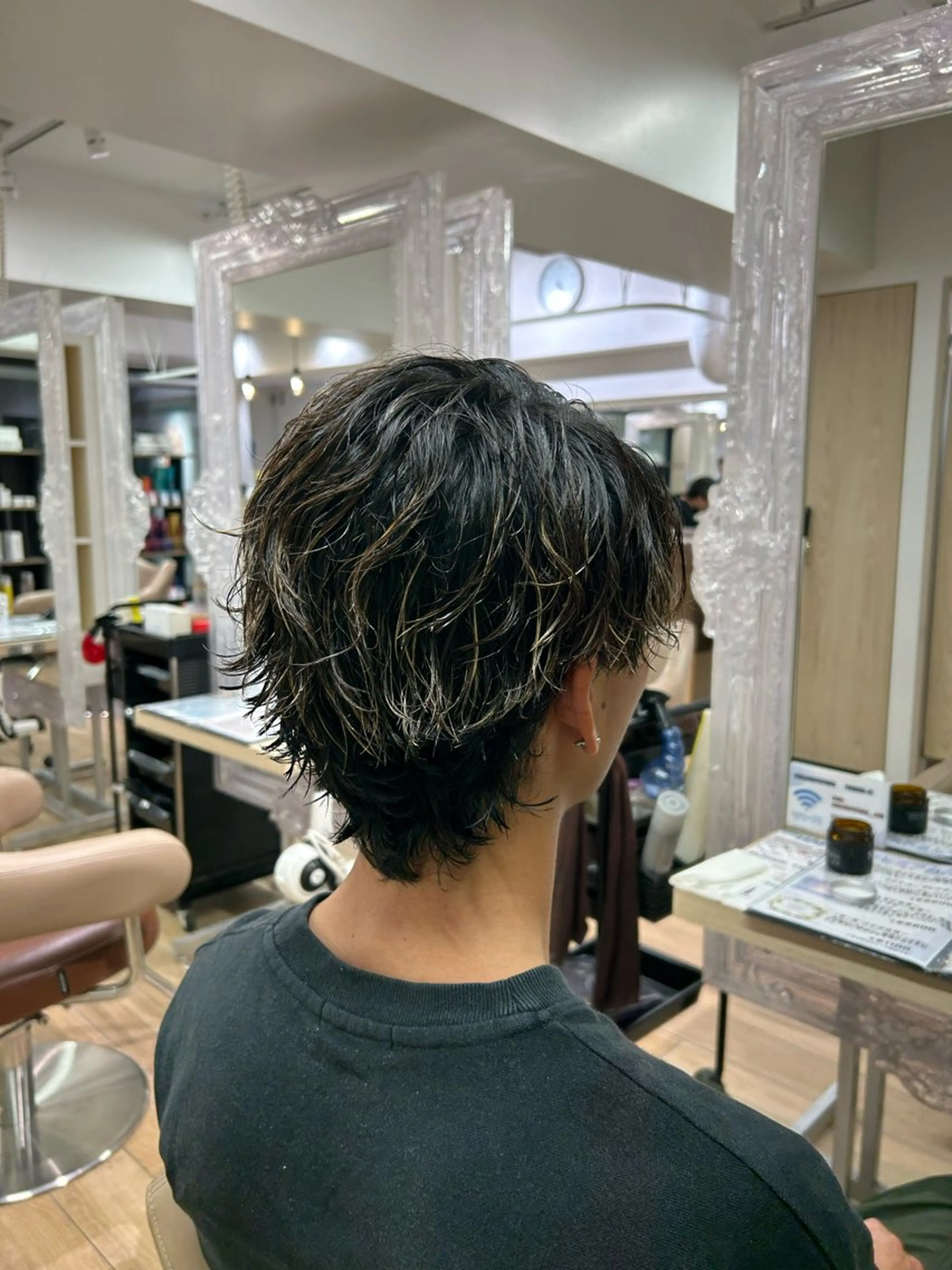 カラー パーマ メンズ カット パーマ 渡辺 大輝 メンズパーマのヘアスタイル