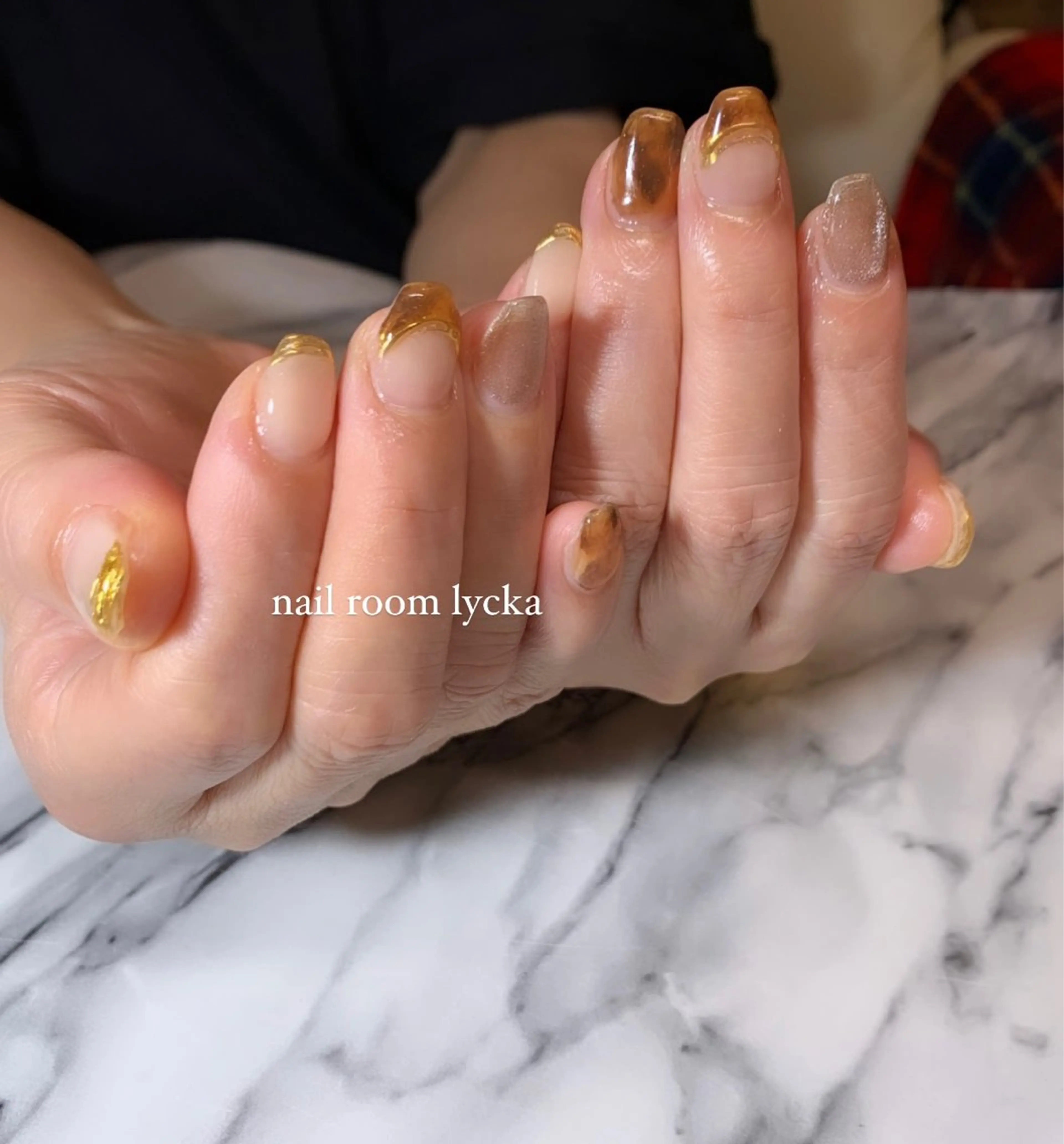 ネイル ﾈｲﾙﾙｰﾑﾘｯｶ 𝐦𝐚𝐲𝐮のネイルデザイン