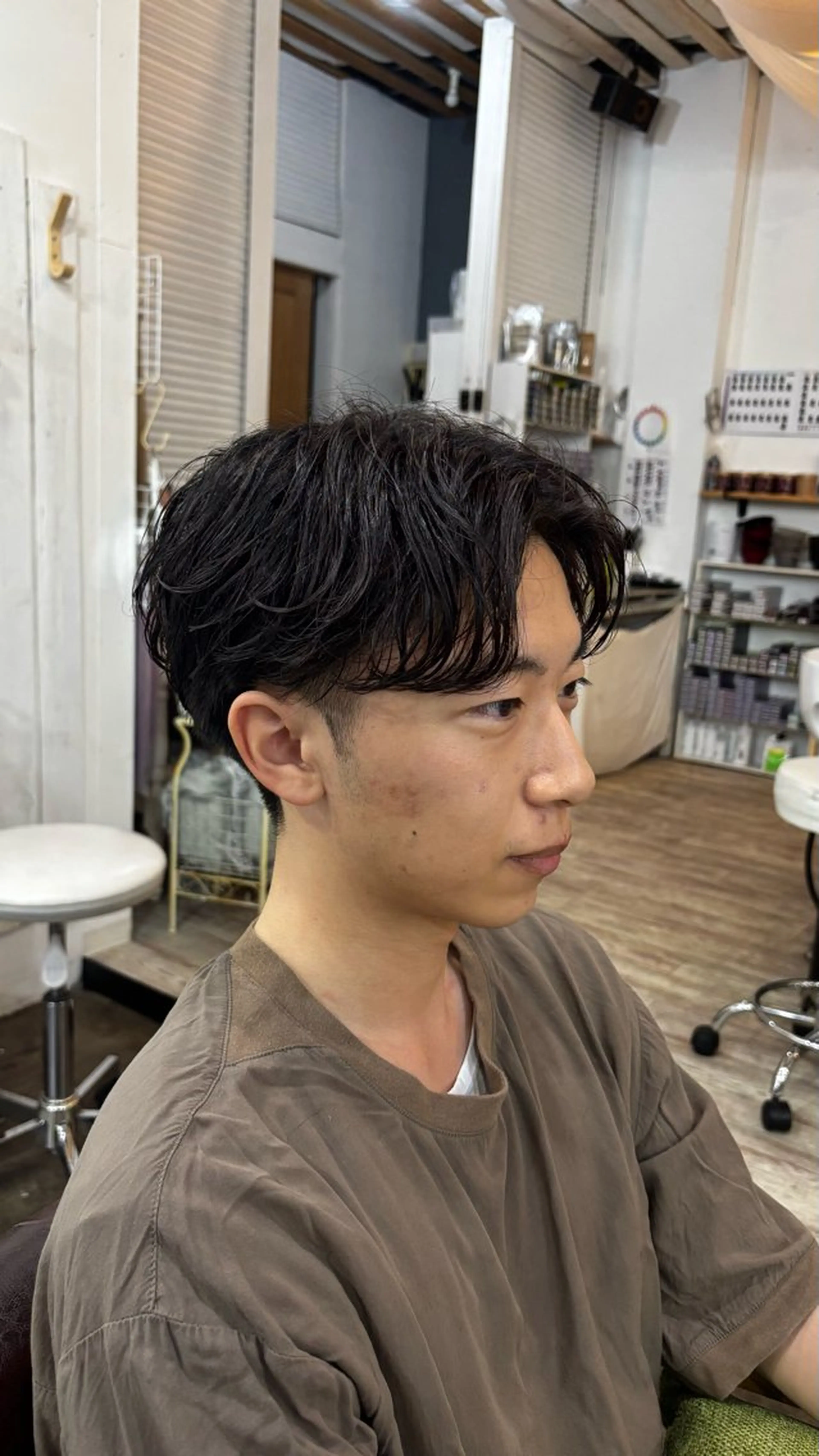 似合わせカットメンズ　　　　　　　　　　　　　　　　　　社会人シャンプー込みの写真