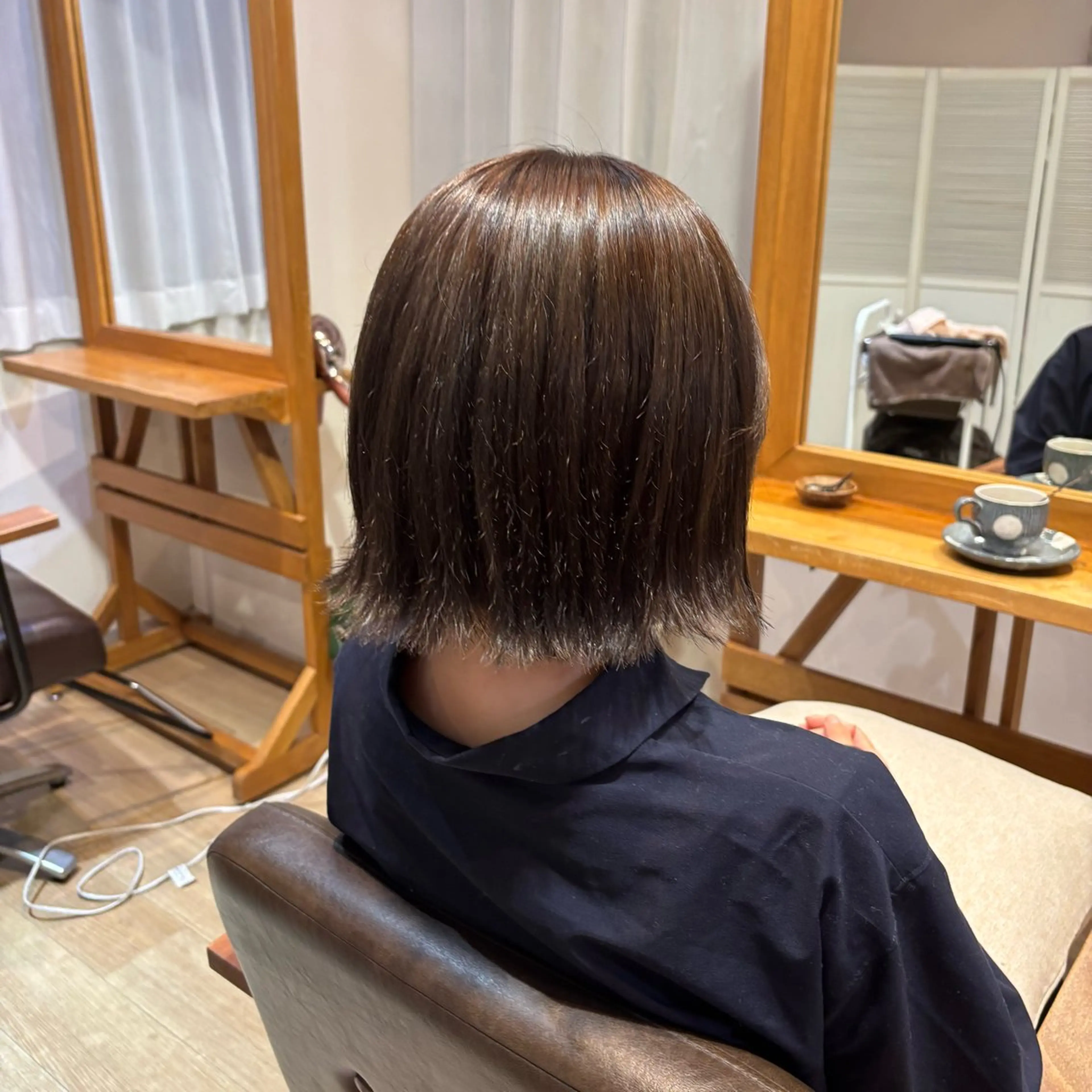 ショート カラー ベージュカラー カット ヘアカラー トリートメント RINNO🌷艶髪/ 艶カラーのヘアスタイル