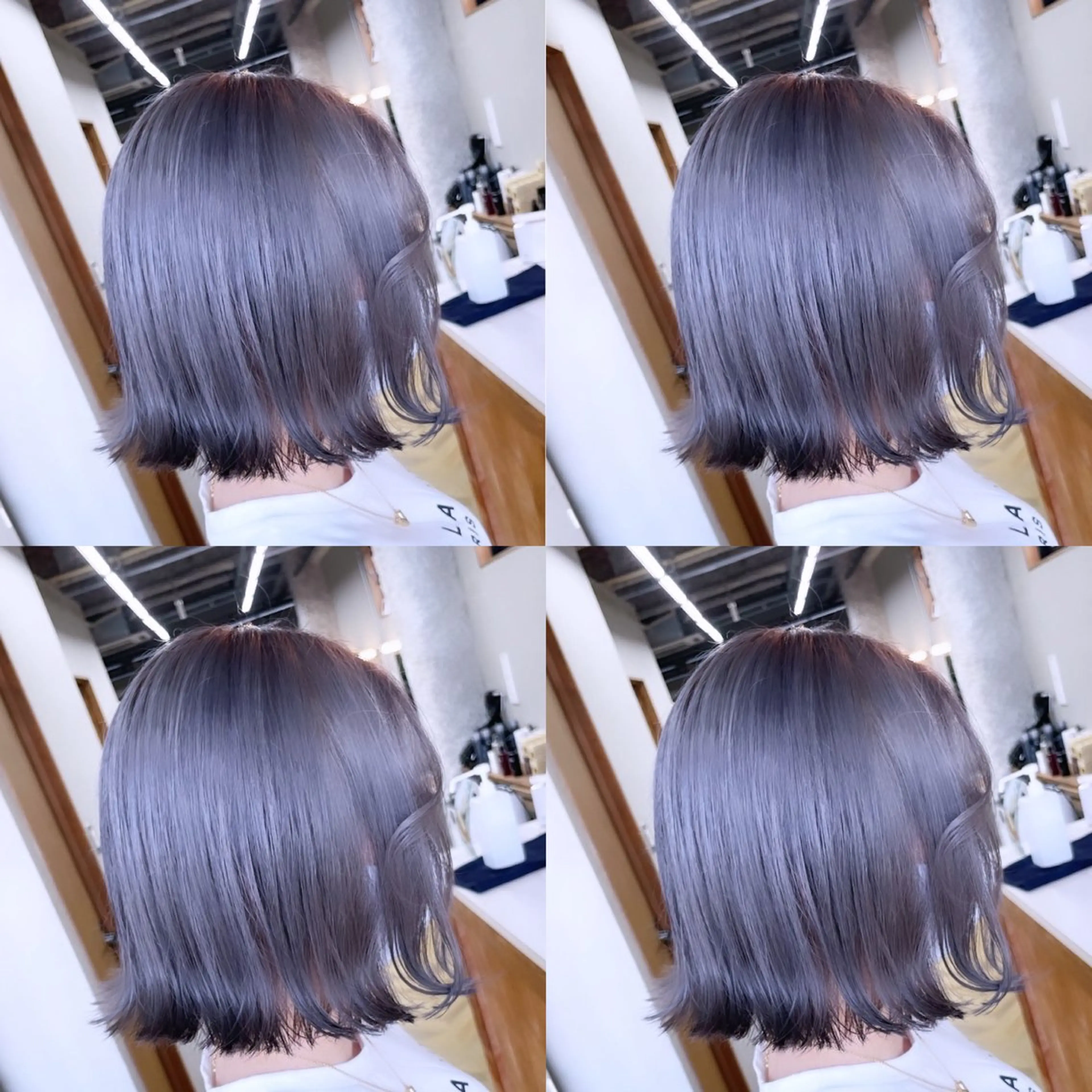 ミディアム 矢吹 百花のヘアスタイル