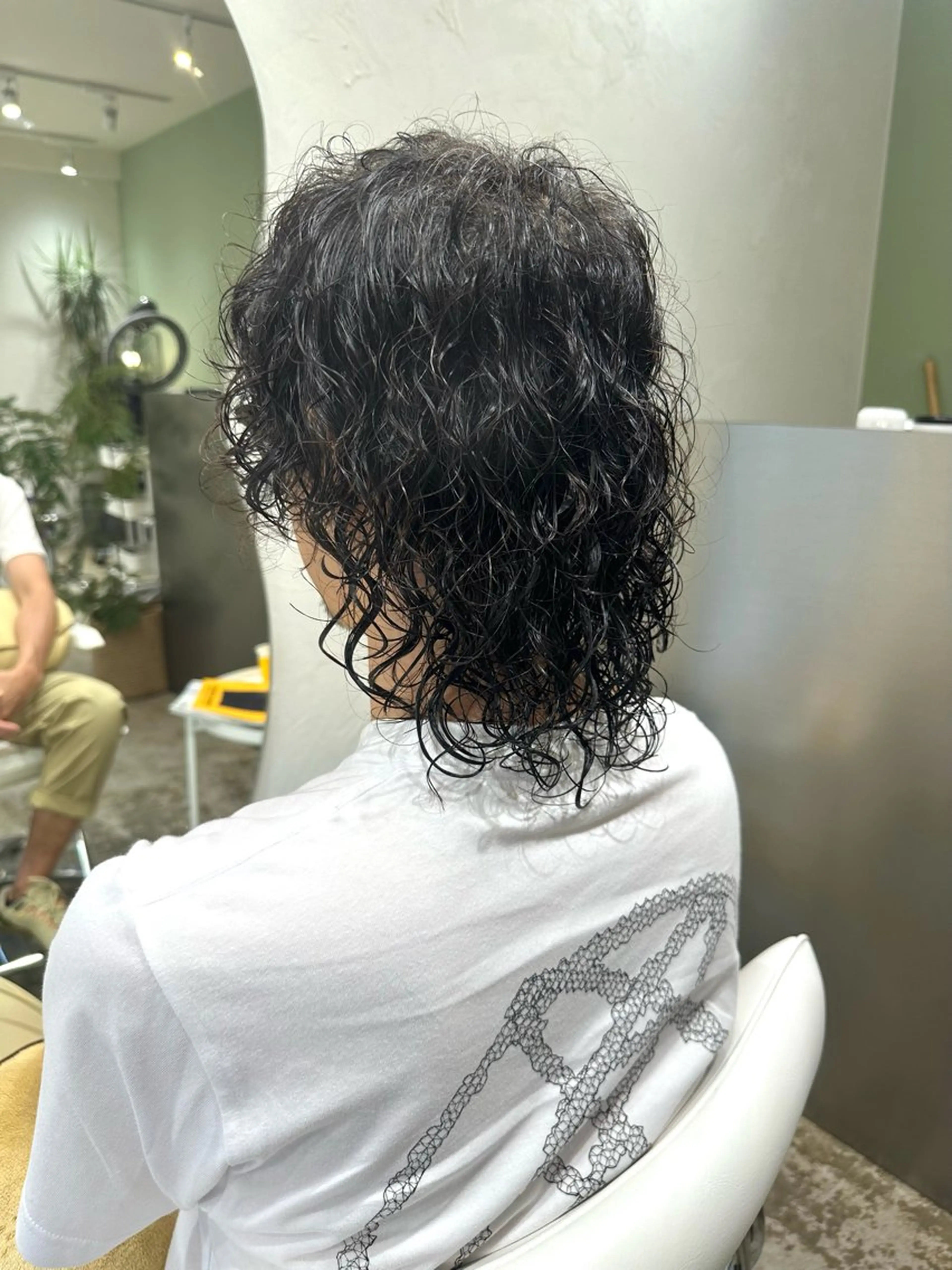 ミディアム Sabby所属・氏川洸希 パーマのヘアスタイル