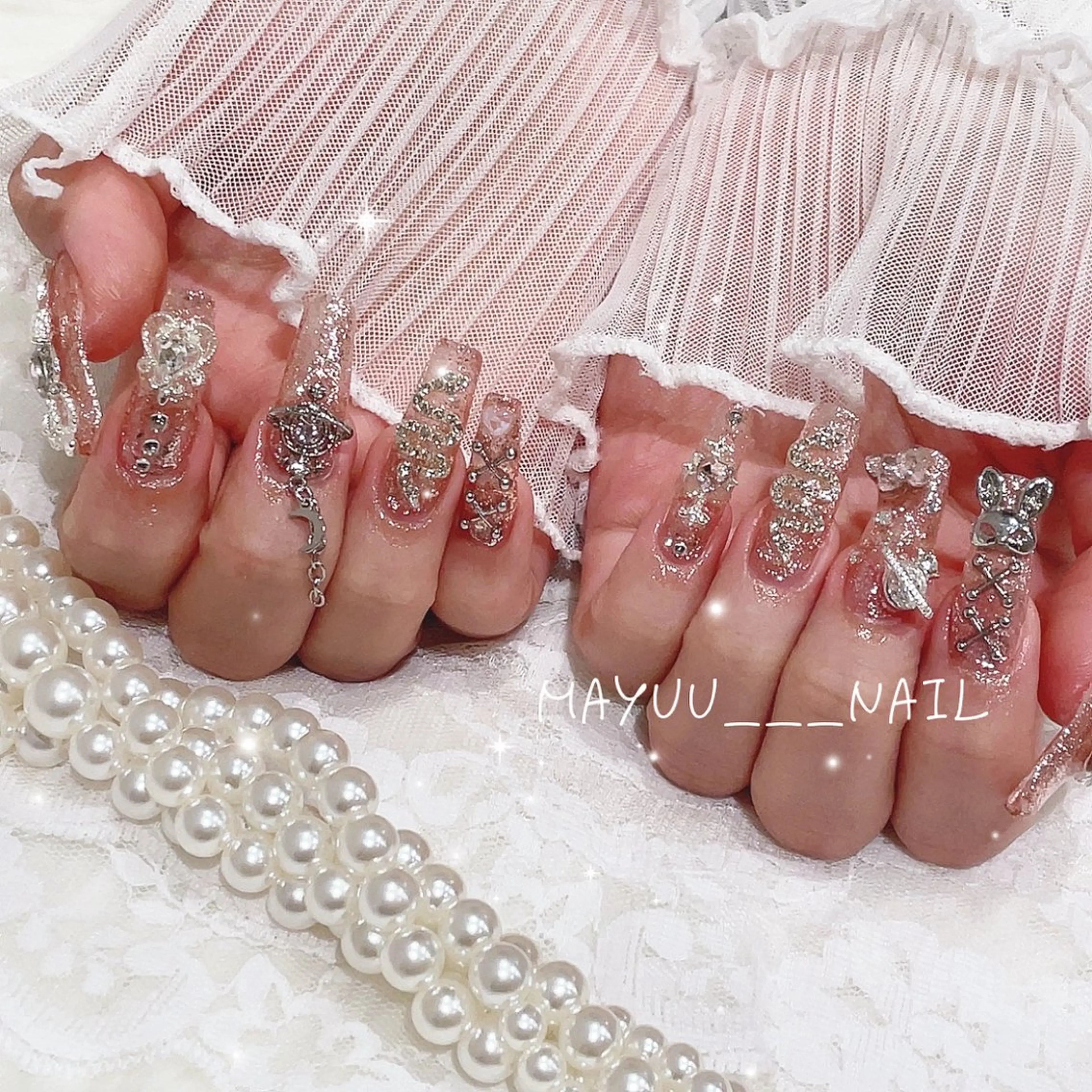 ネイル 🎀 Mayu 🎀痛ネイルのネイルデザイン