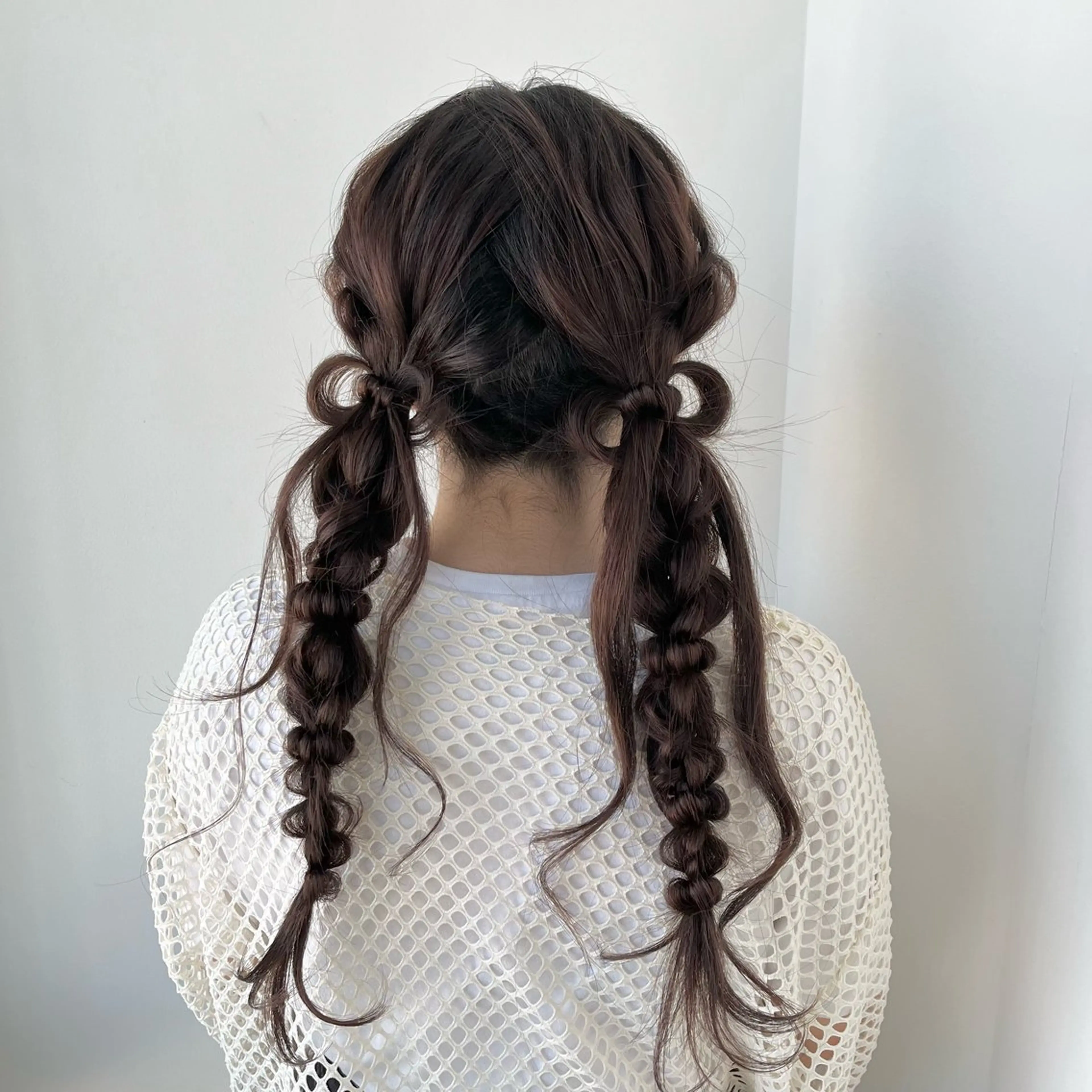 ロング ヘアアレンジ 結婚式・ブライダル ヘアセット カラーモデル様募集 🤍🫧HARUNAのヘアスタイル